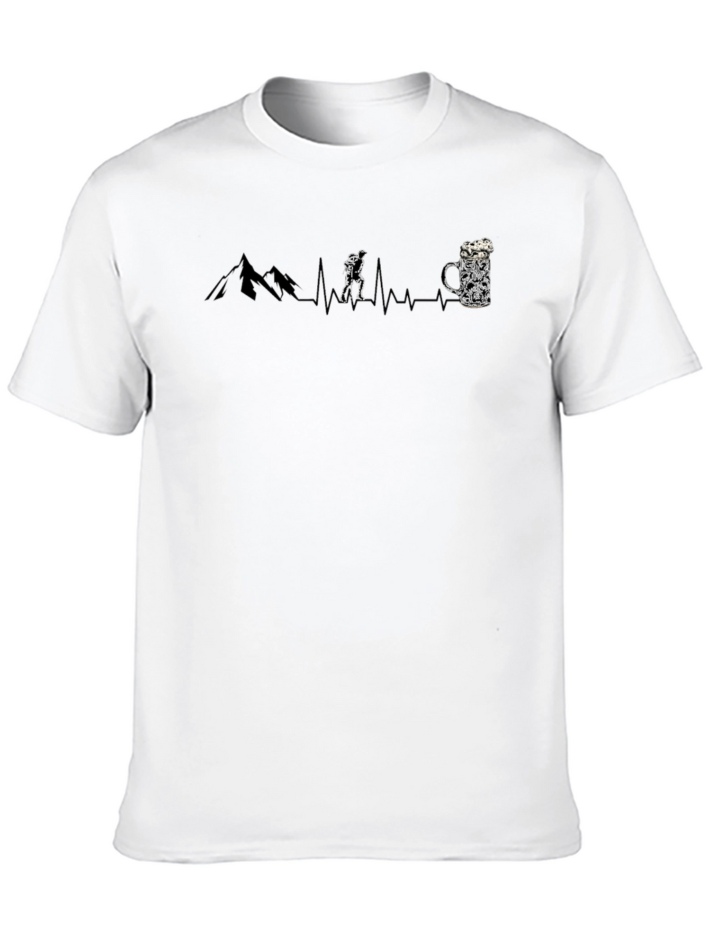 Mountain Hiking & Beer T-Shirt