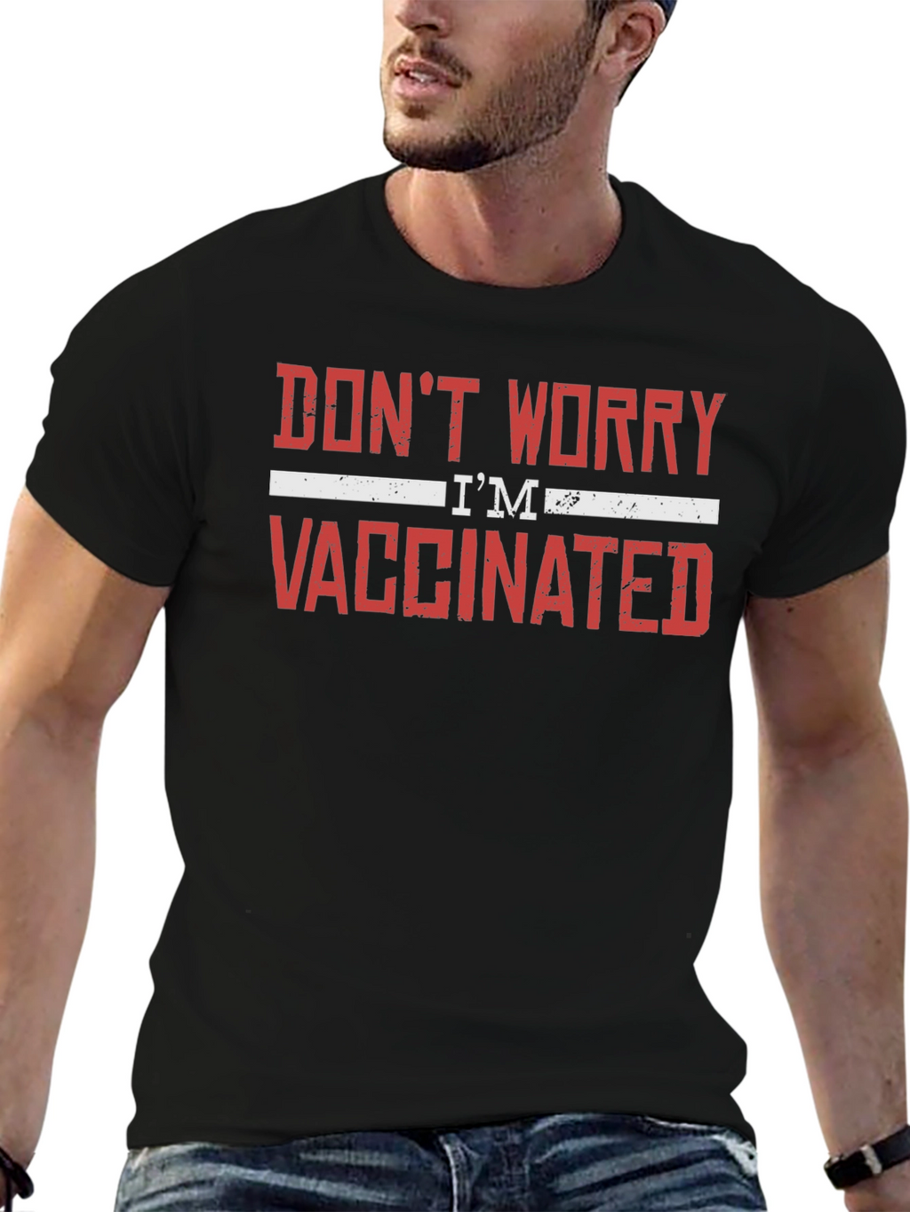 Dont Worry Im Vaccinated Graphic Tee