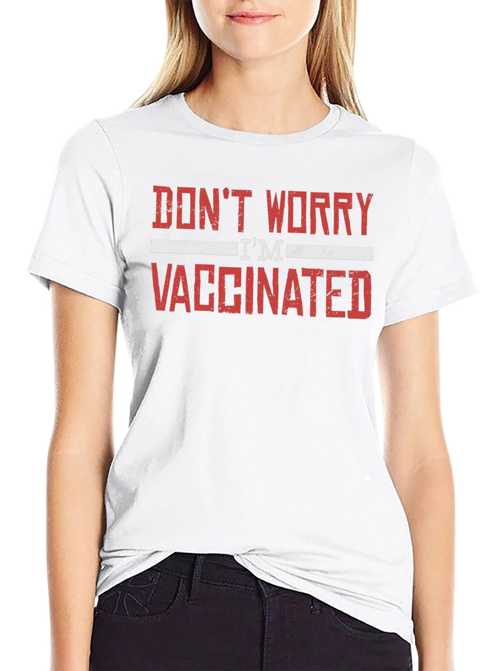 Dont Worry Im Vaccinated Graphic Tee