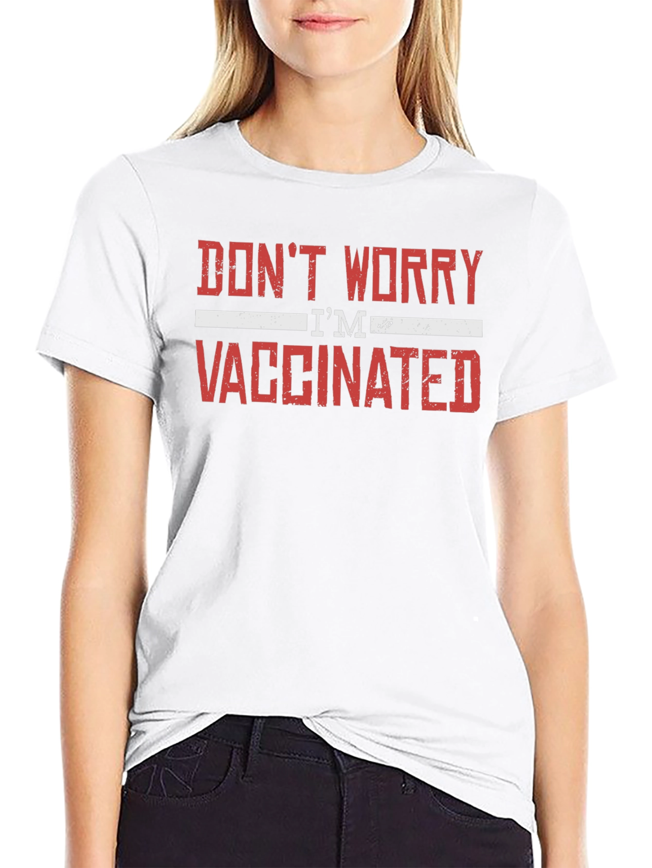 Dont Worry Im Vaccinated Graphic Tee