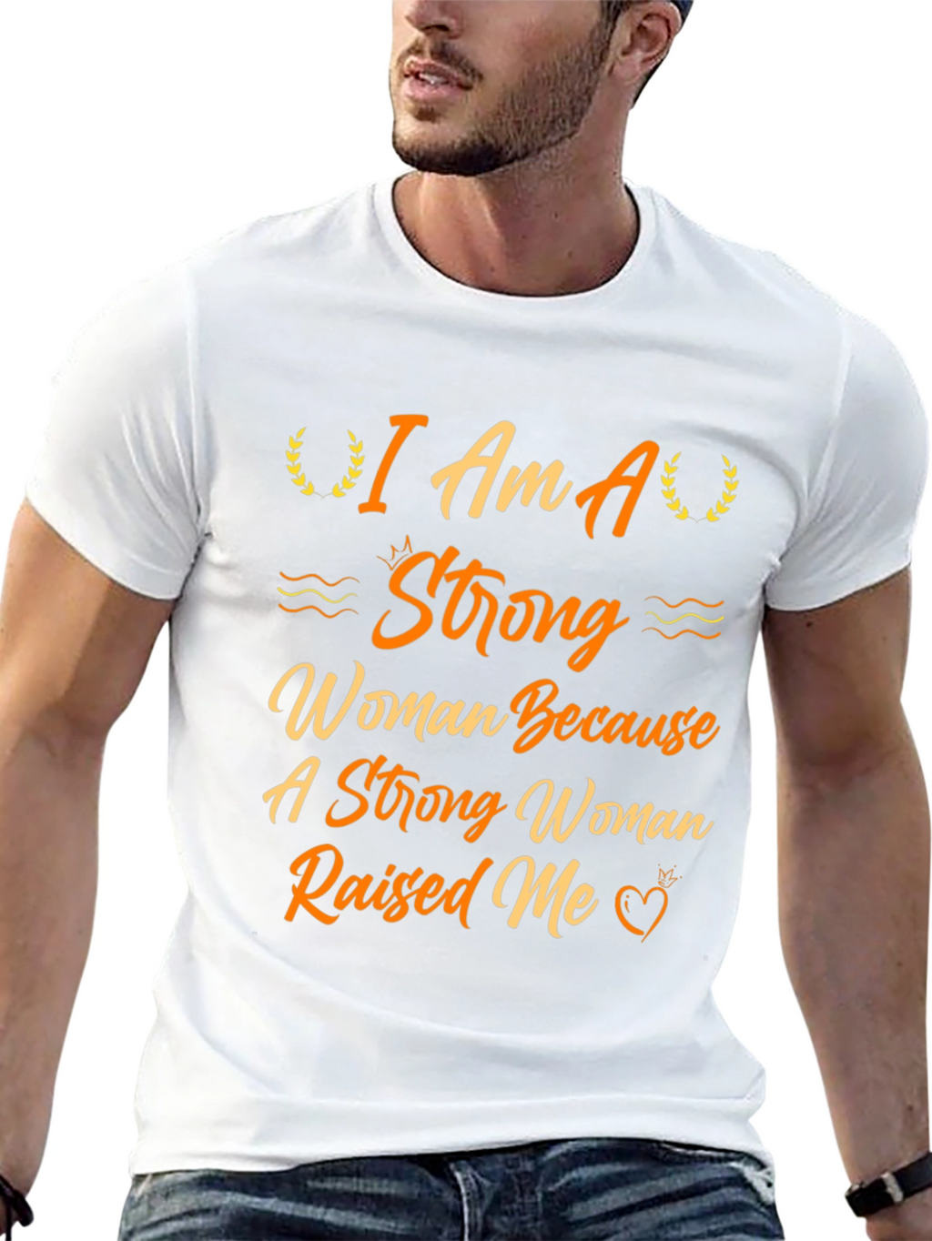 Strong Woman Graphic Tee - Empowering Design