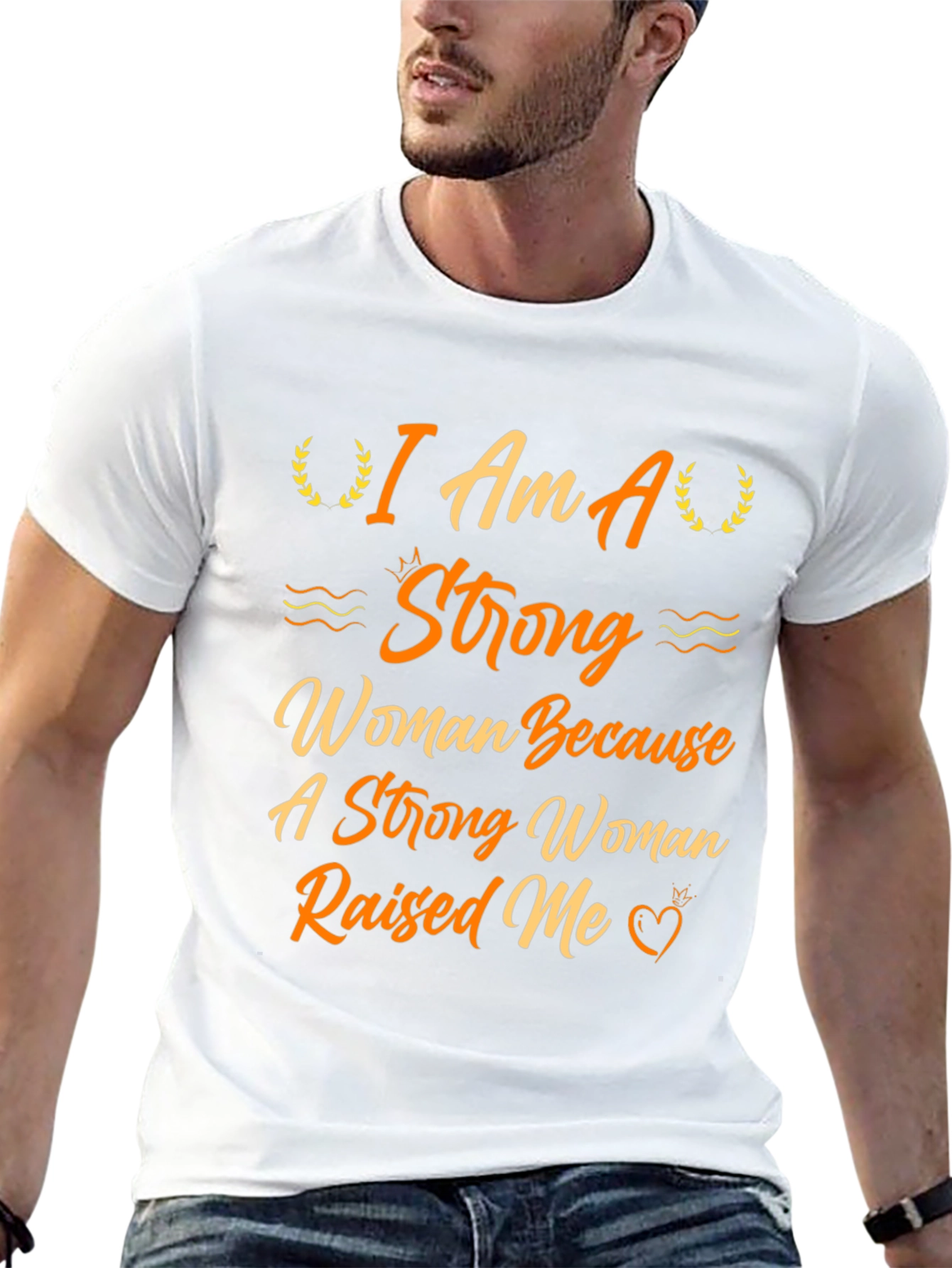 Strong Woman Graphic Tee - Empowering Design