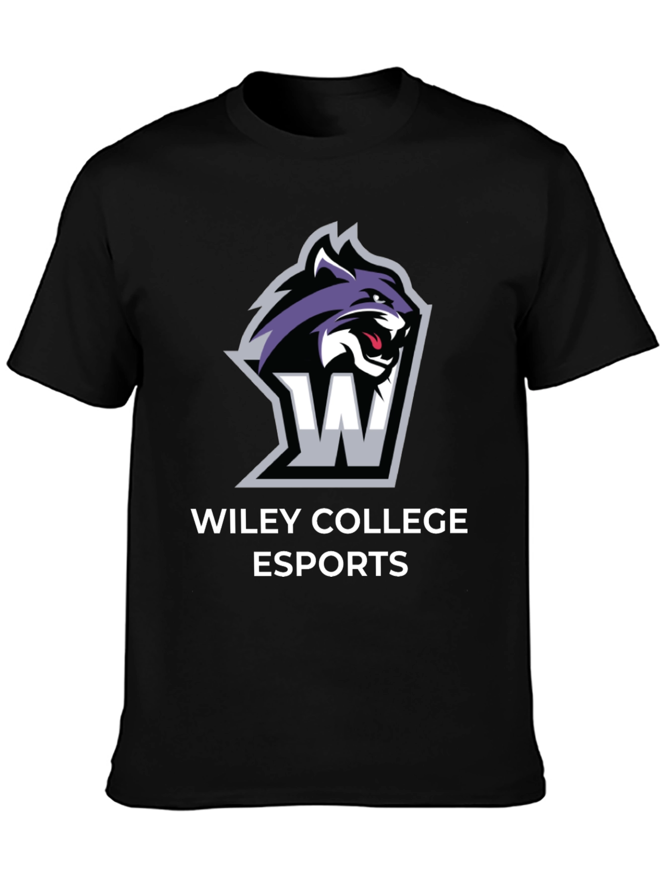 Wiley College Esports Black T-Shirt