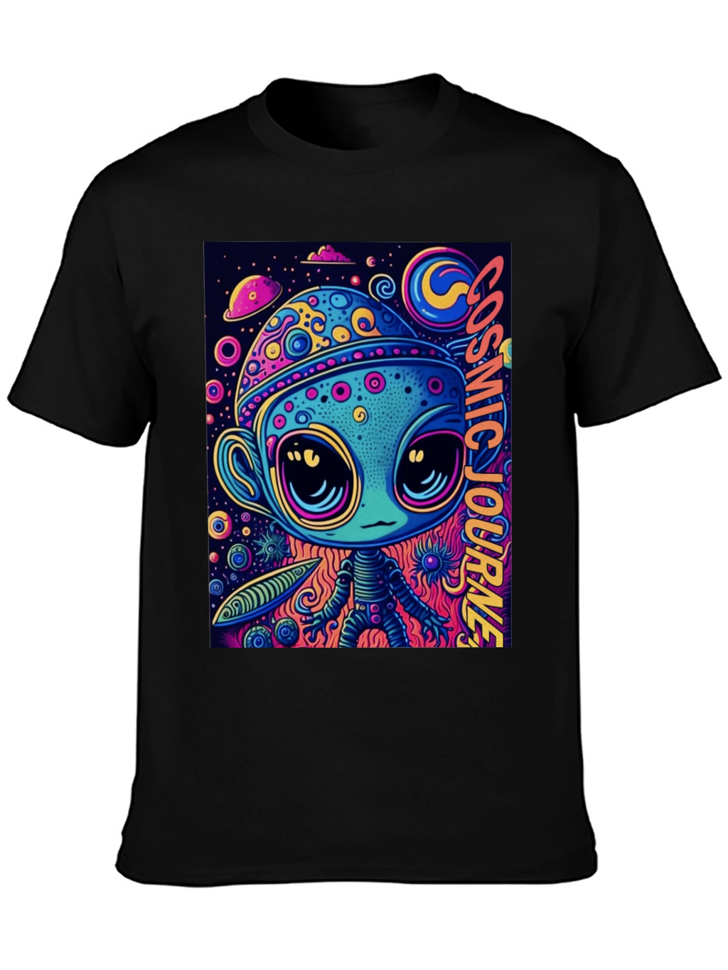 Cosmic Alien Graphic Tee