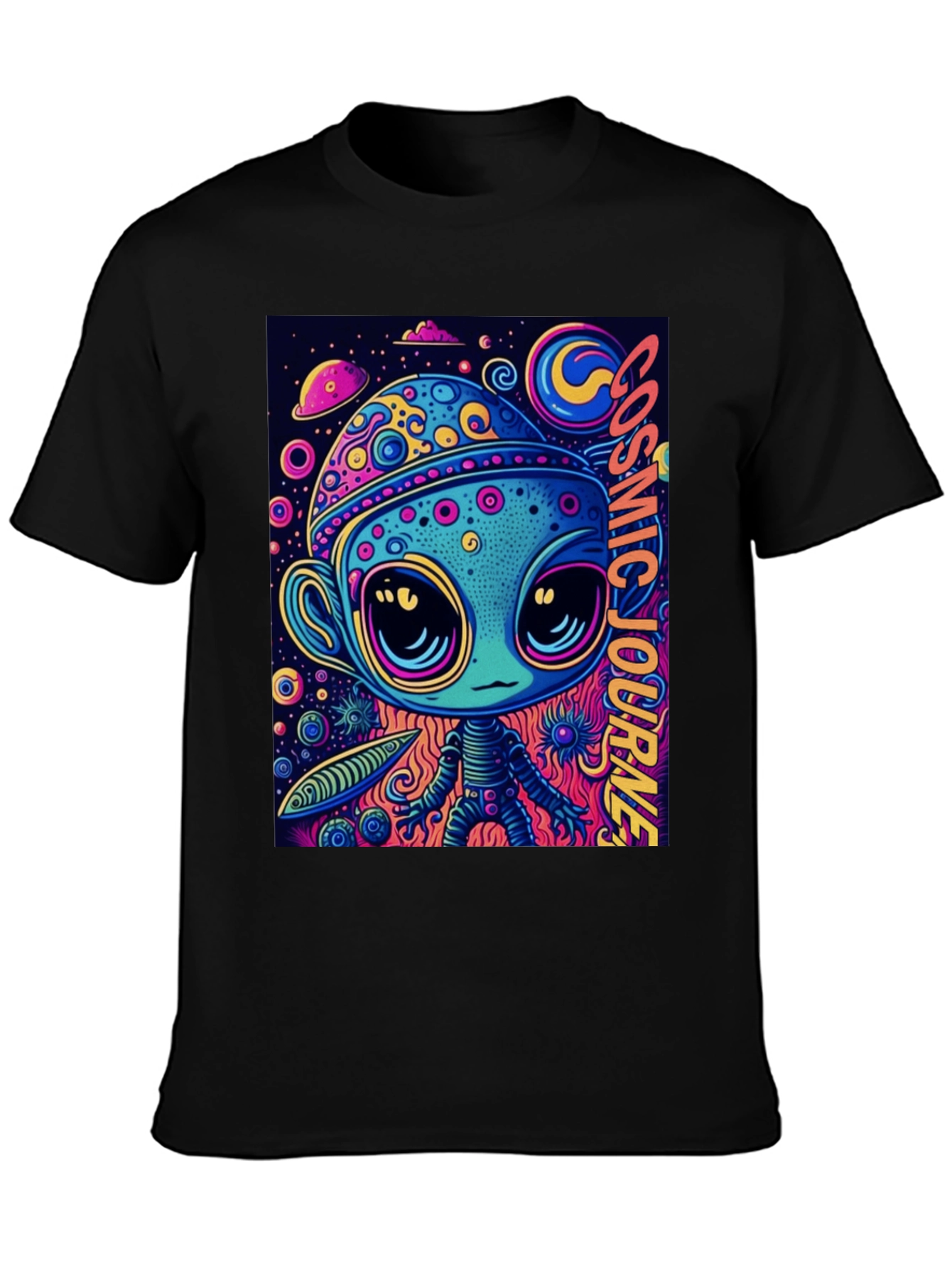 Cosmic Alien Graphic Tee