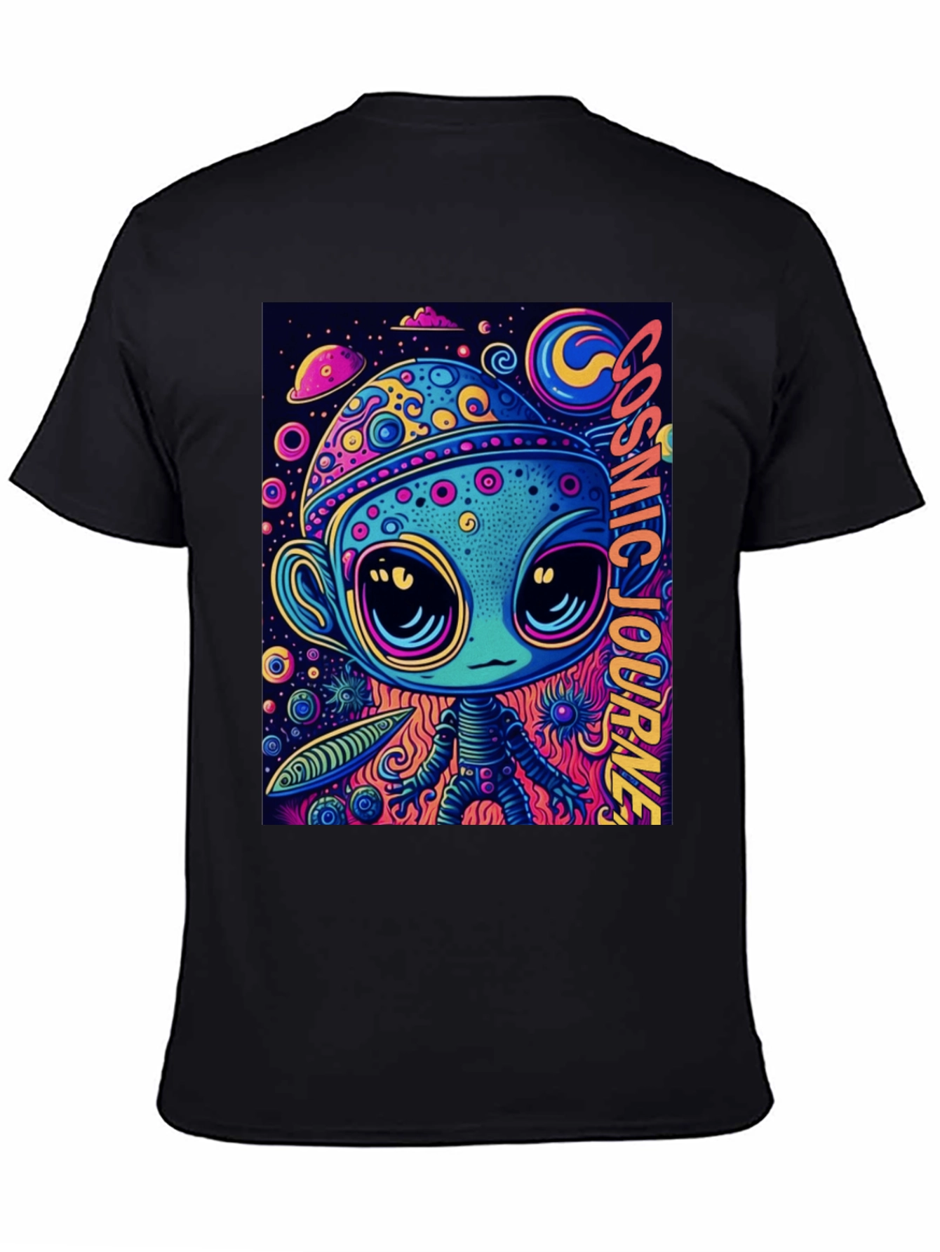 Cosmic Alien Graphic Tee
