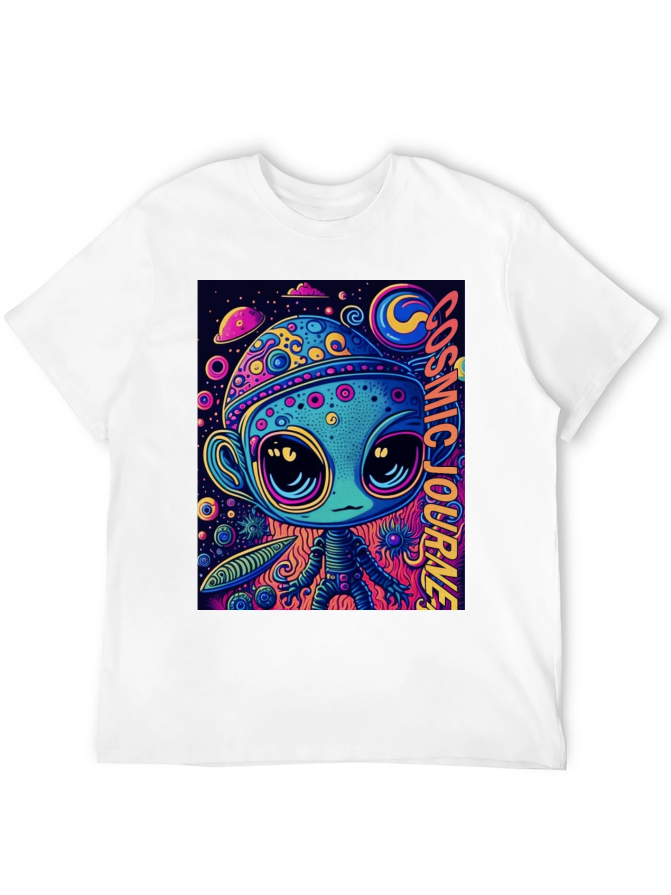 Cosmic Alien Graphic Tee
