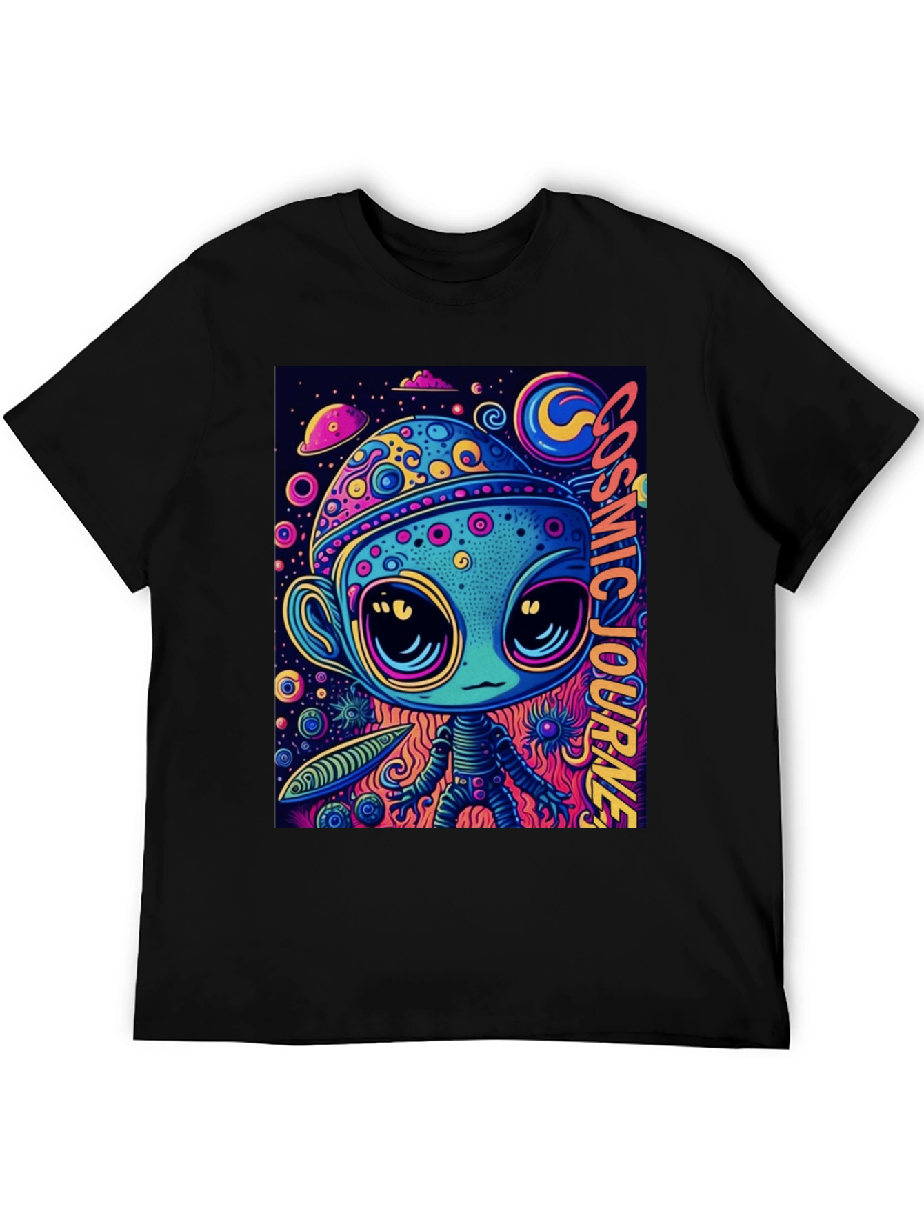 Cosmic Alien Graphic Tee