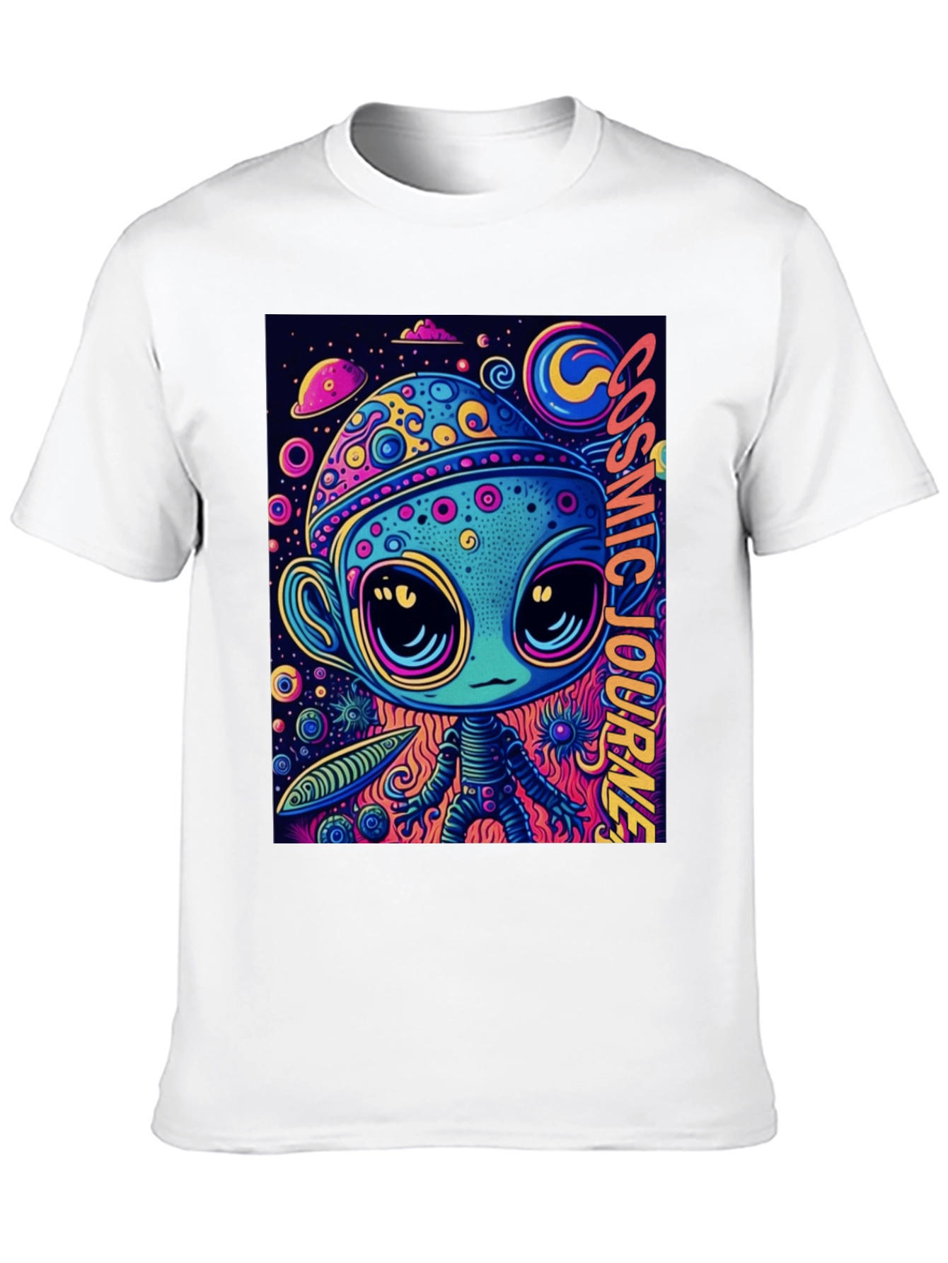 Cosmic Alien Graphic Tee