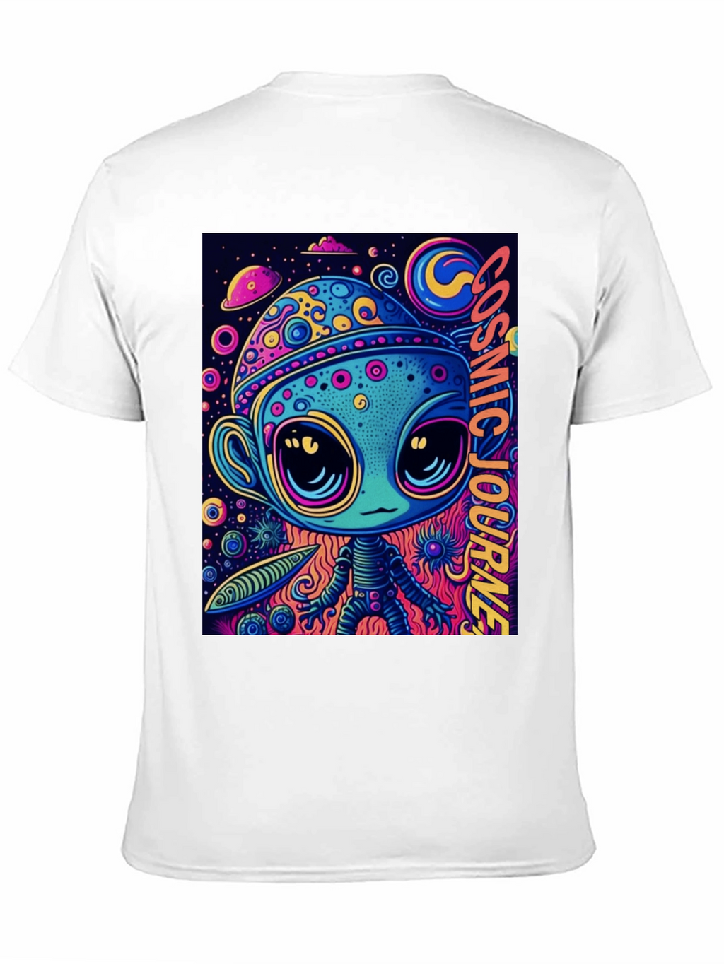 Cosmic Alien Graphic Tee