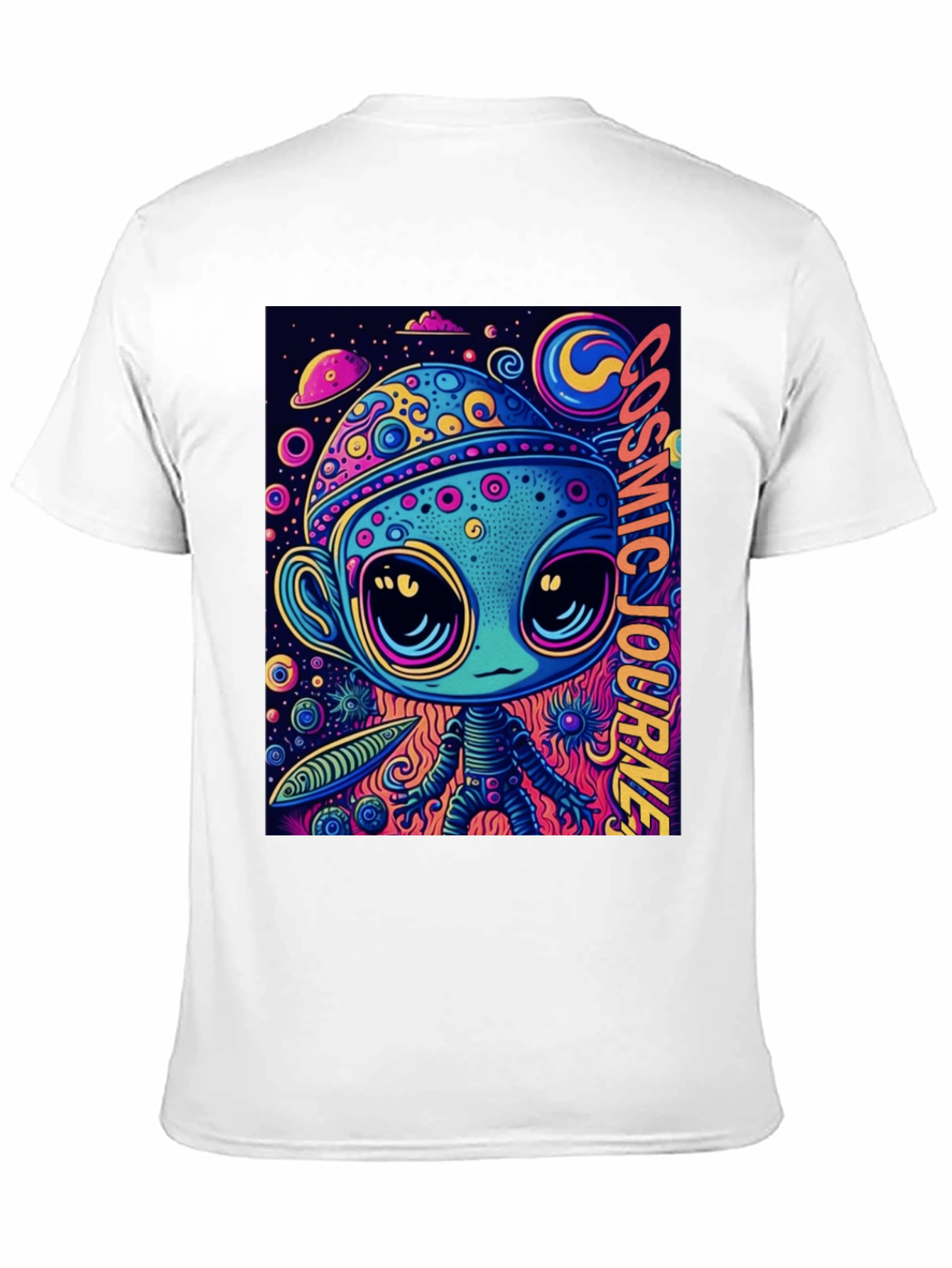 Cosmic Alien Graphic Tee