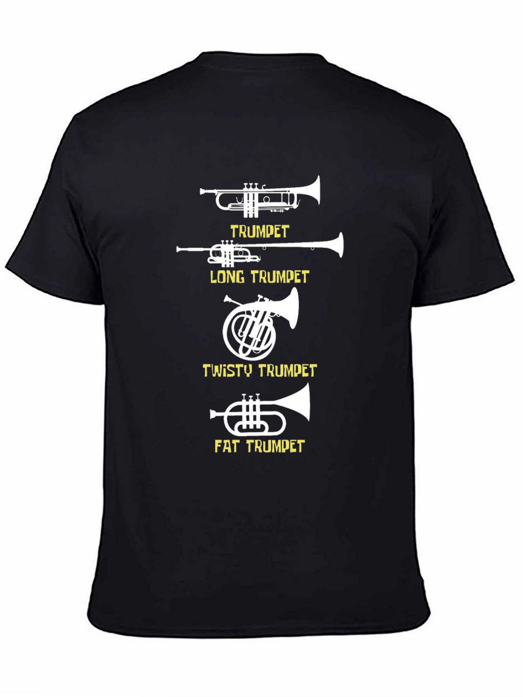 Funny Trumpet Variety Graphic Tee