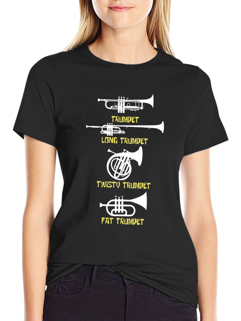 Funny Trumpet Variety Graphic Tee