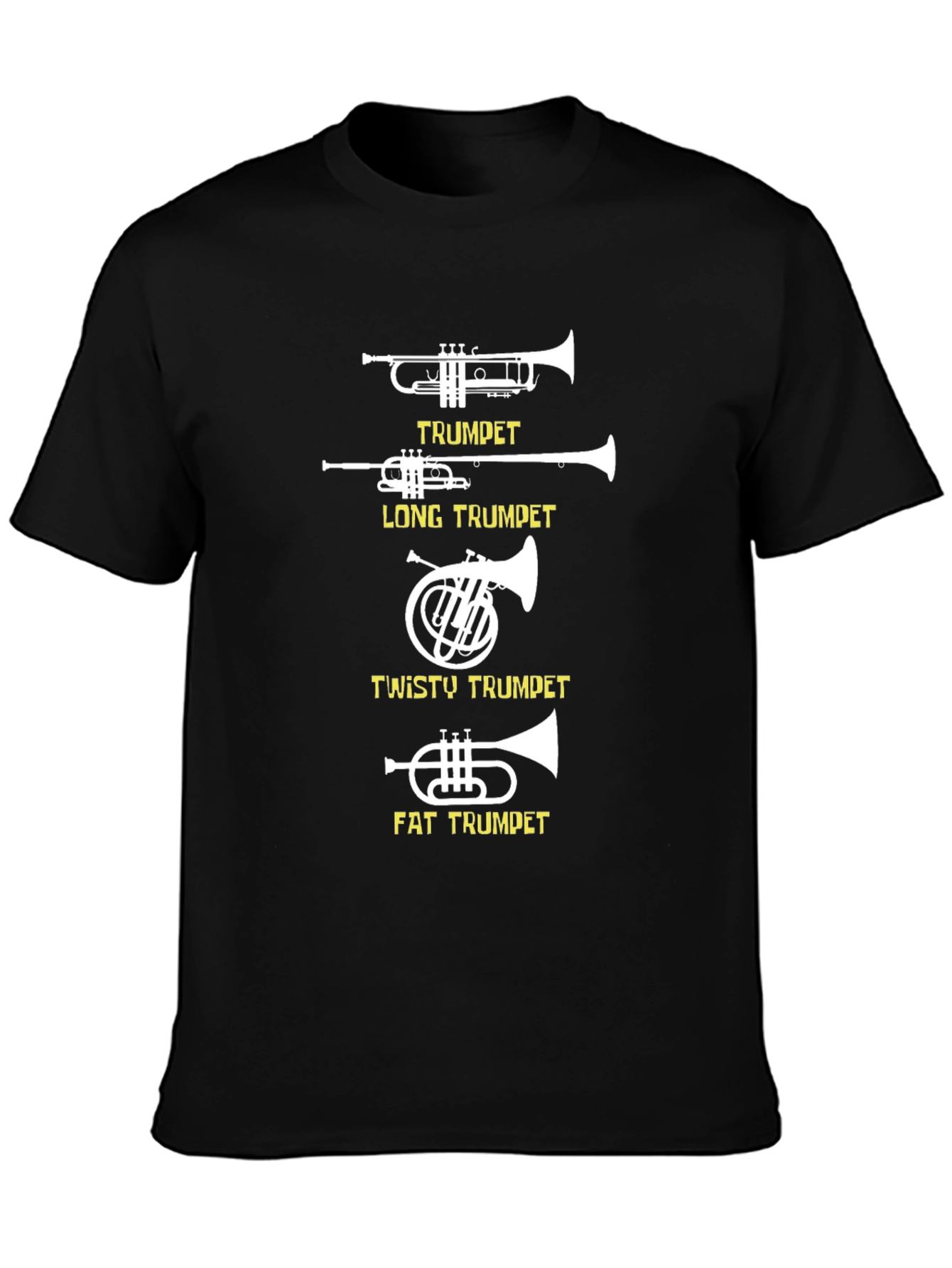 Funny Trumpet Variety Graphic Tee