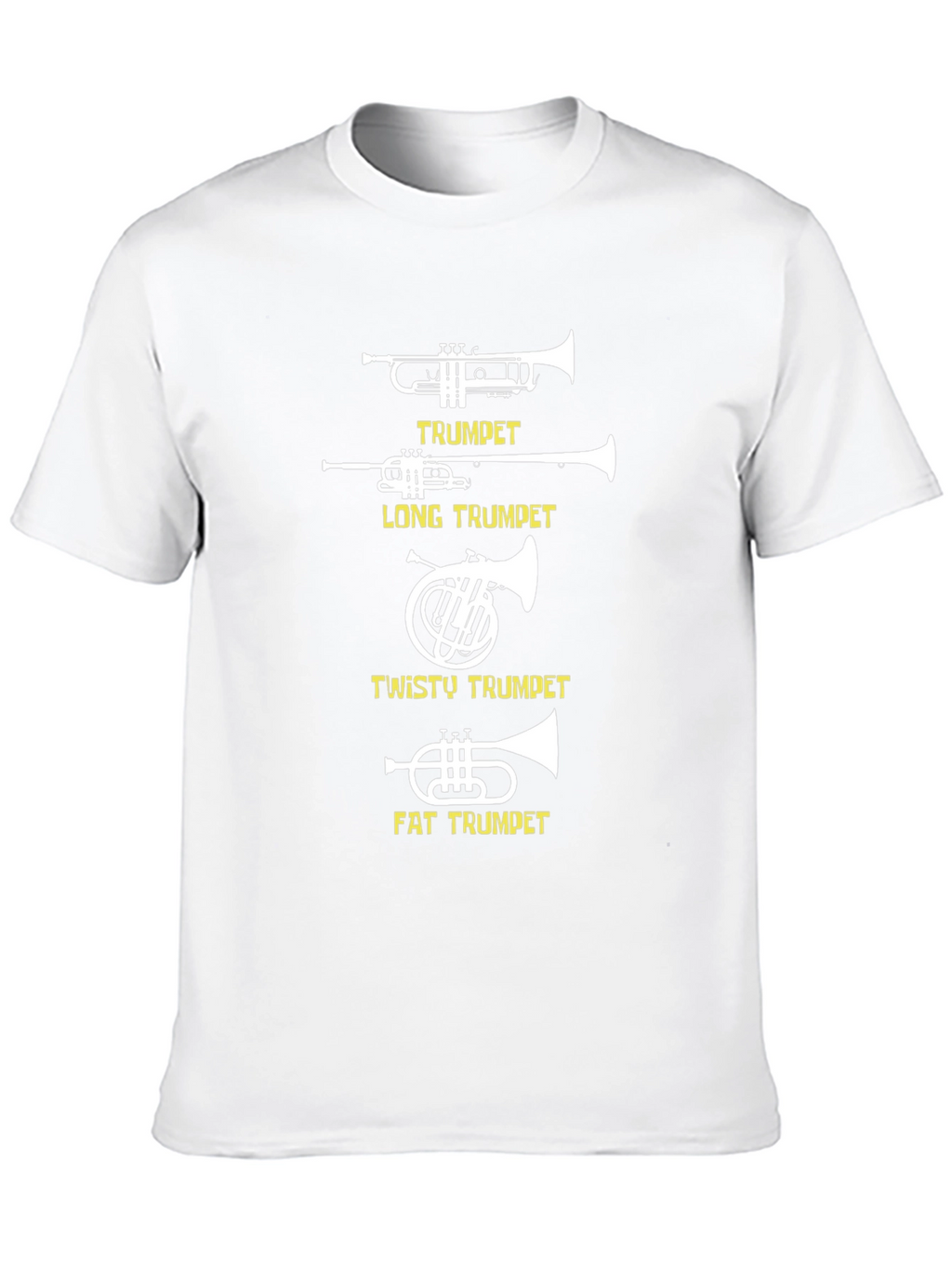 Funny Trumpet Variety Graphic Tee