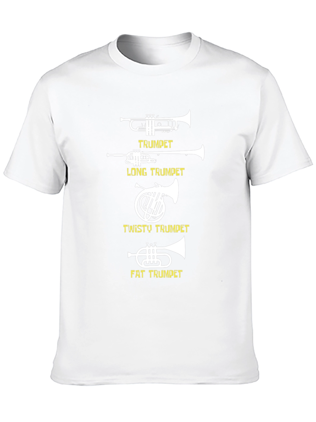 Funny Trumpet Variety Graphic Tee