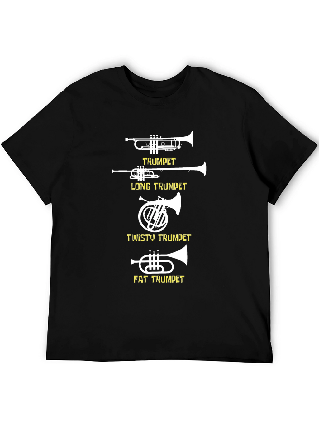 Funny Trumpet Variety Graphic Tee