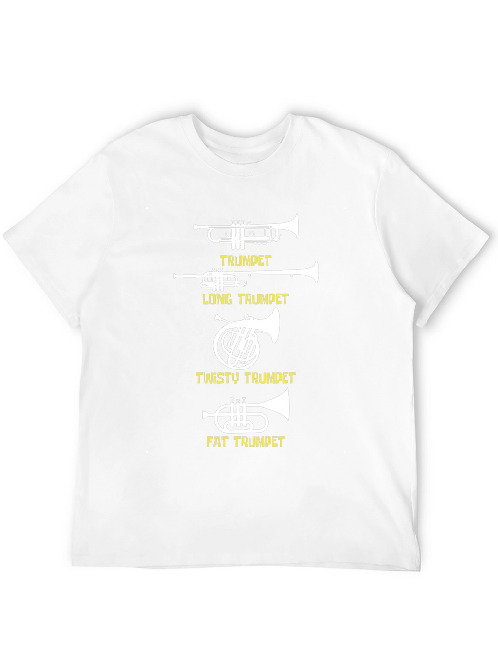 Funny Trumpet Variety Graphic Tee