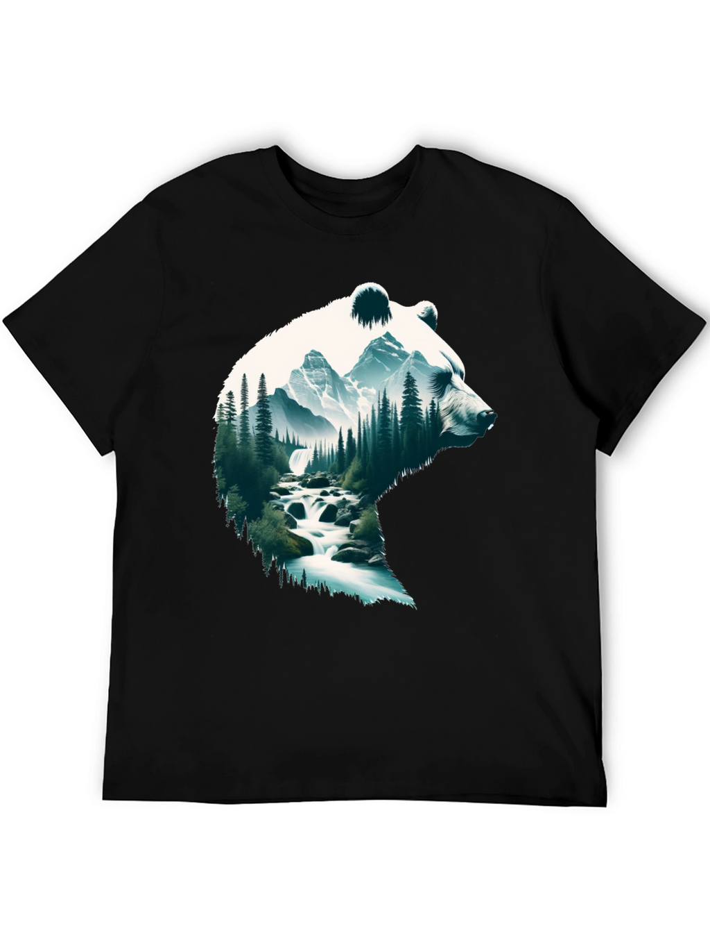 Nature Bear T-Shirt - Outdoor Adventure Tee
