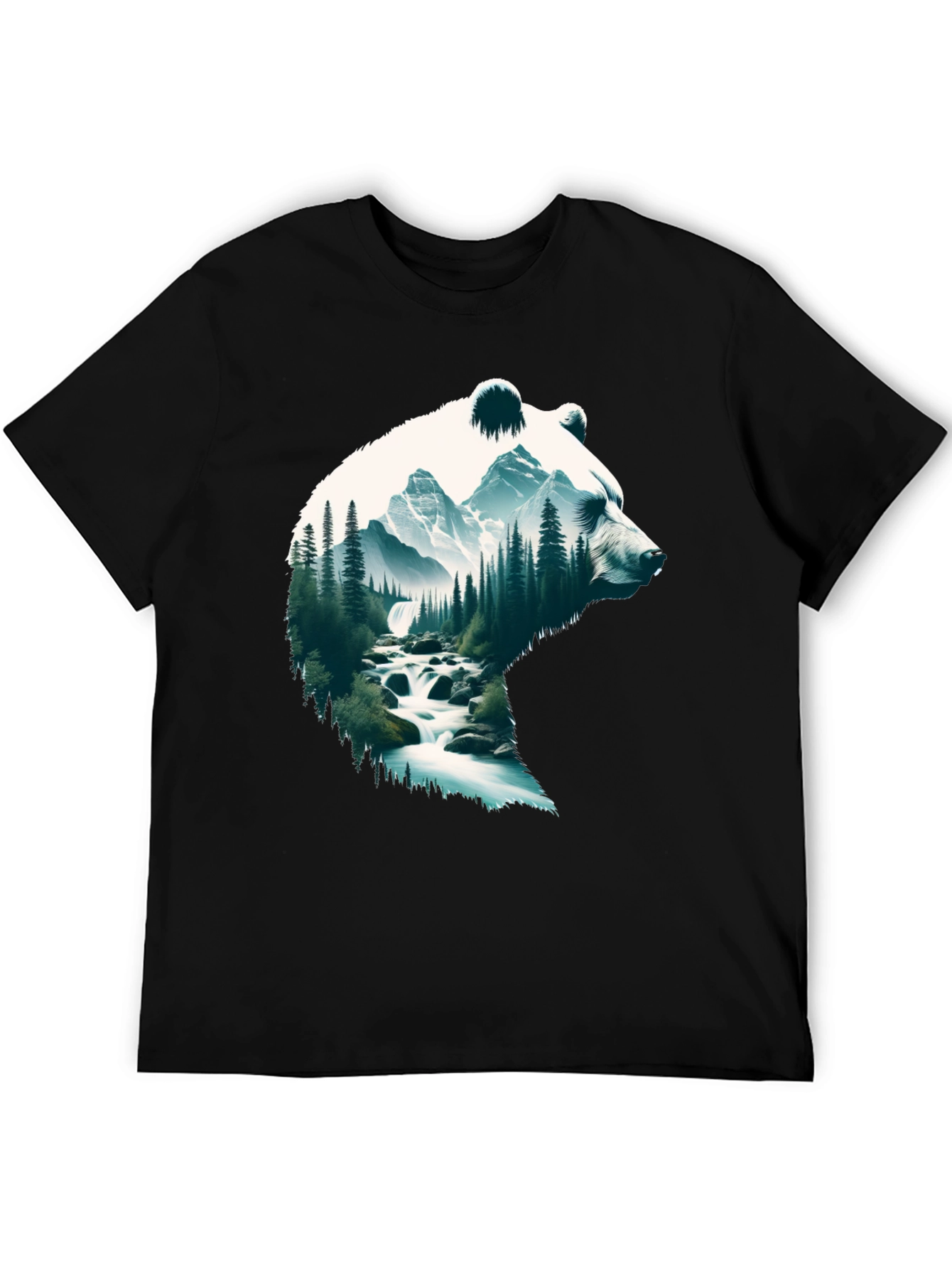 Nature Bear T-Shirt - Outdoor Adventure Tee