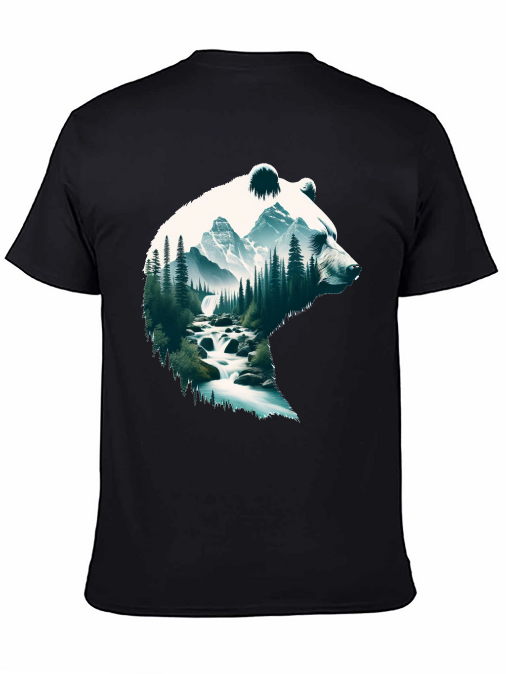Nature Bear T-Shirt - Outdoor Adventure Tee