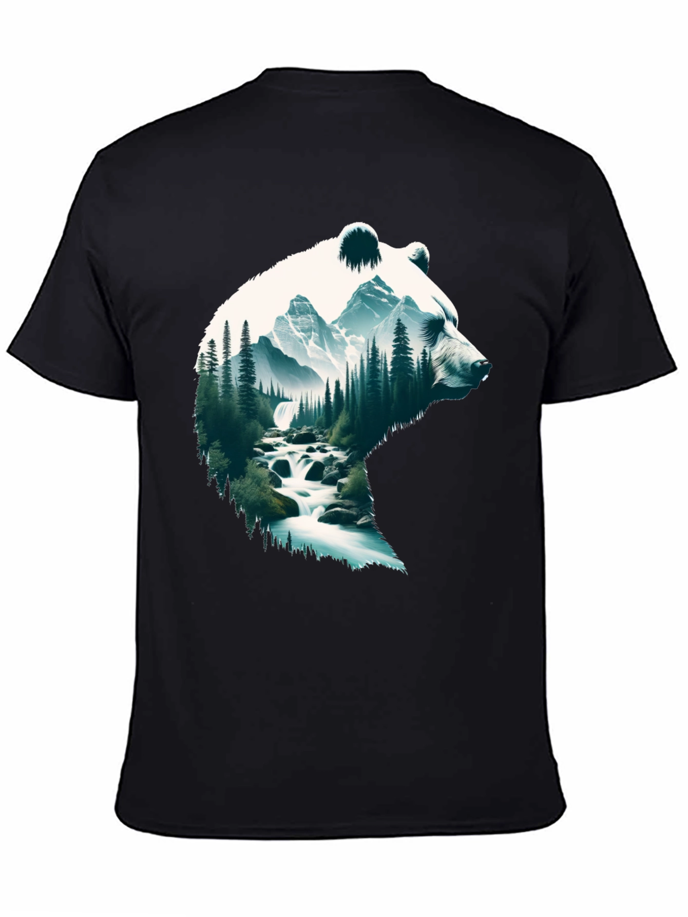 Nature Bear T-Shirt - Outdoor Adventure Tee