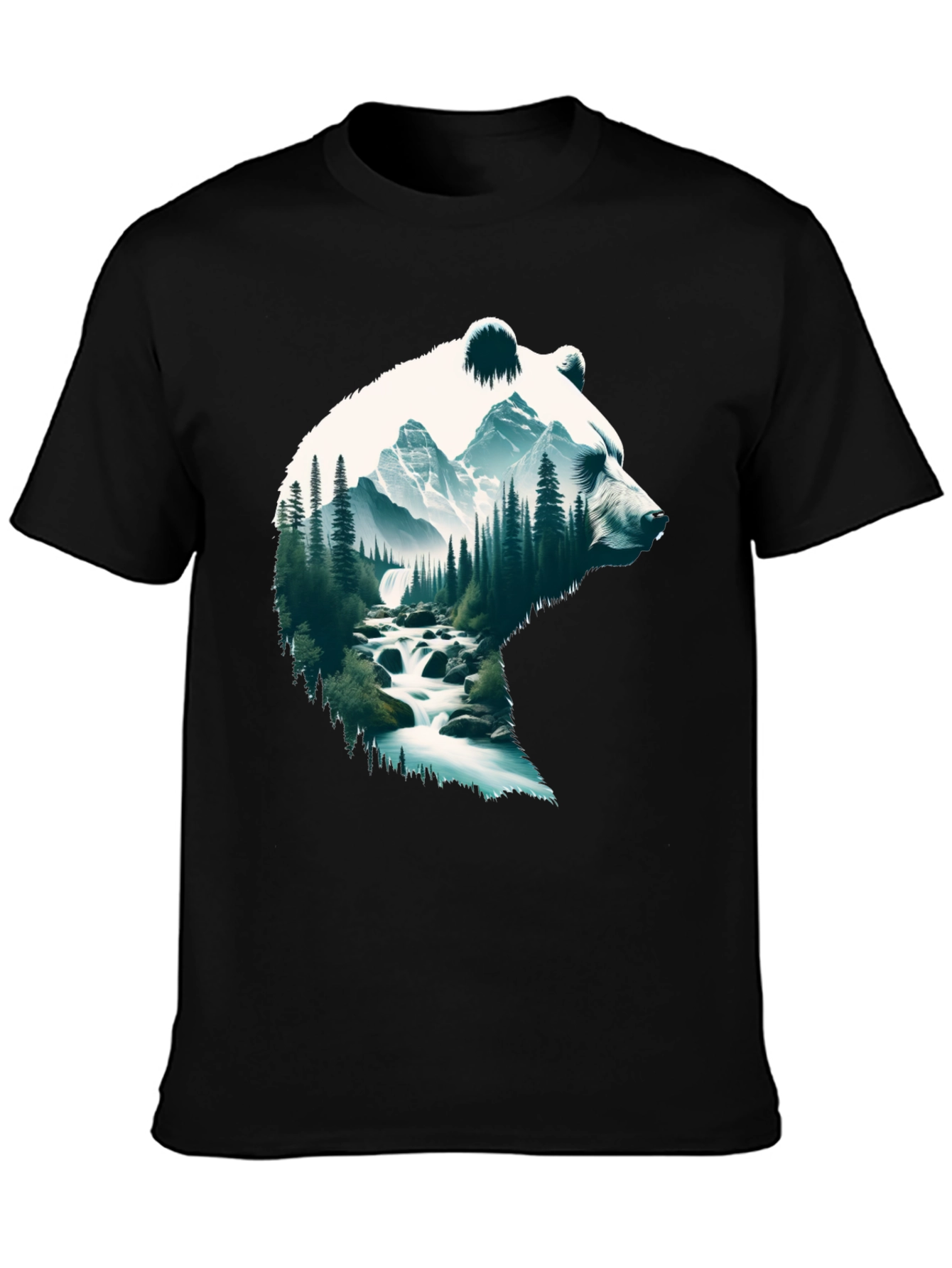 Nature Bear T-Shirt - Outdoor Adventure Tee