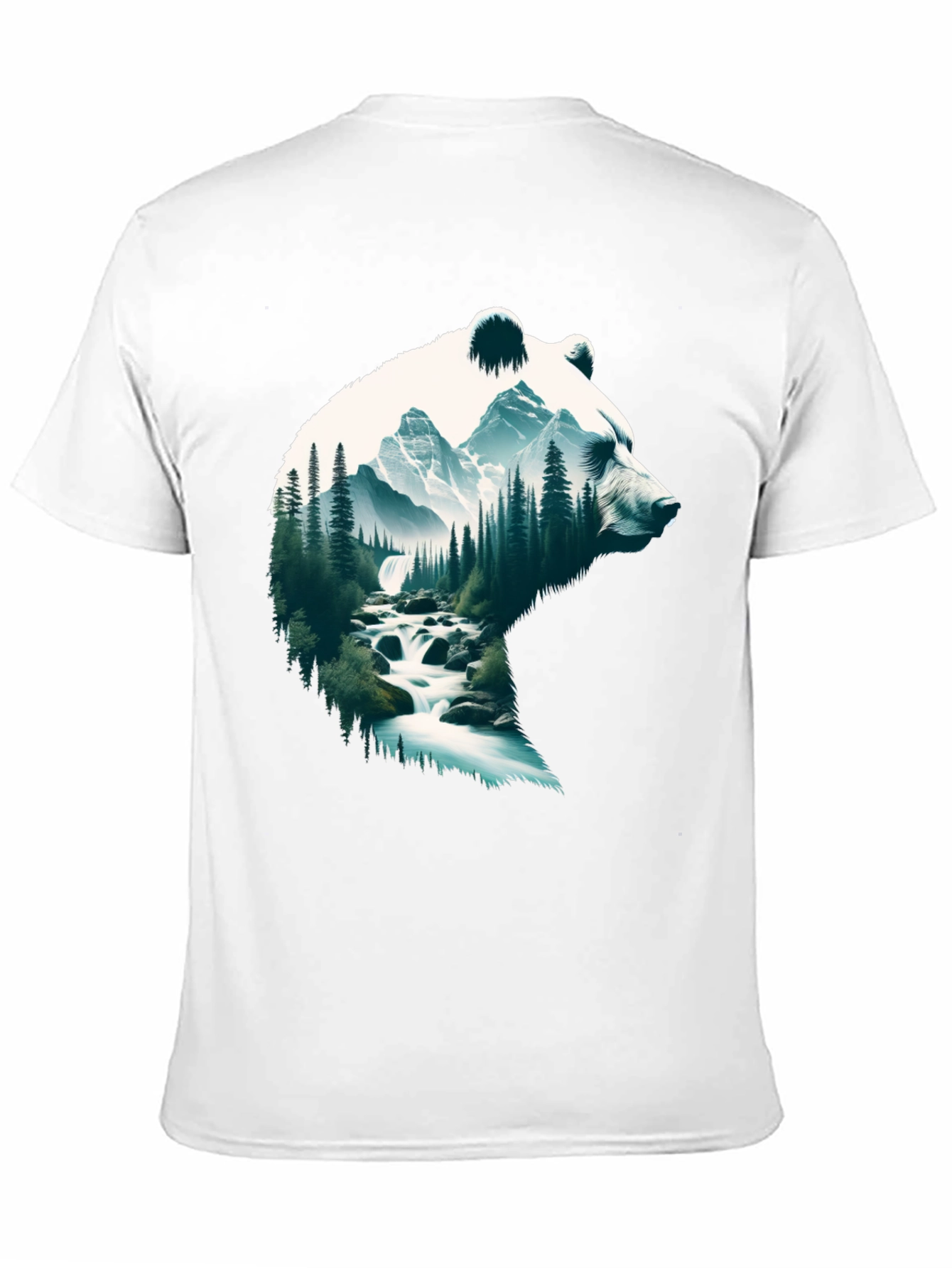 Nature Bear T-Shirt - Outdoor Adventure Tee