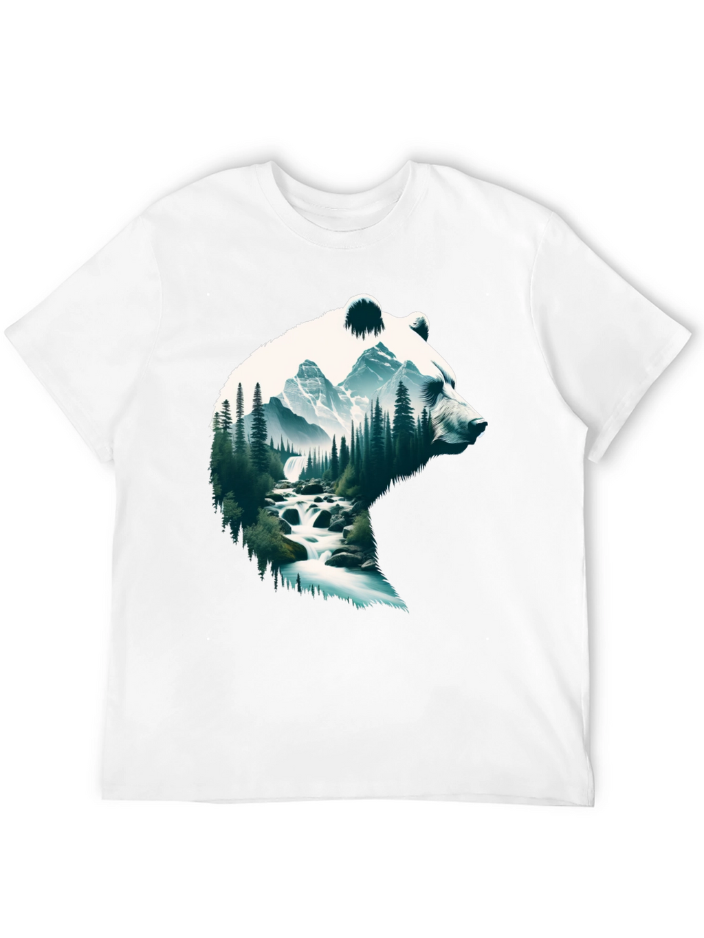 Nature Bear T-Shirt - Outdoor Adventure Tee
