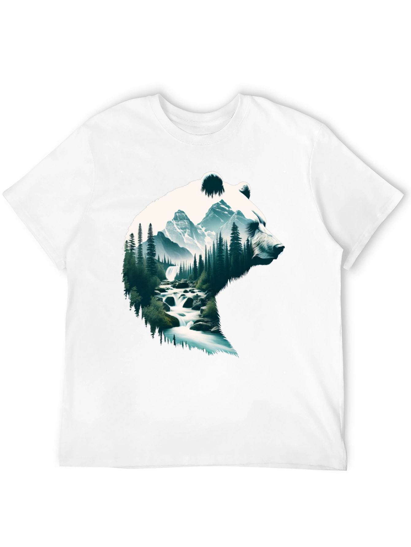 Nature Bear T-Shirt - Outdoor Adventure Tee