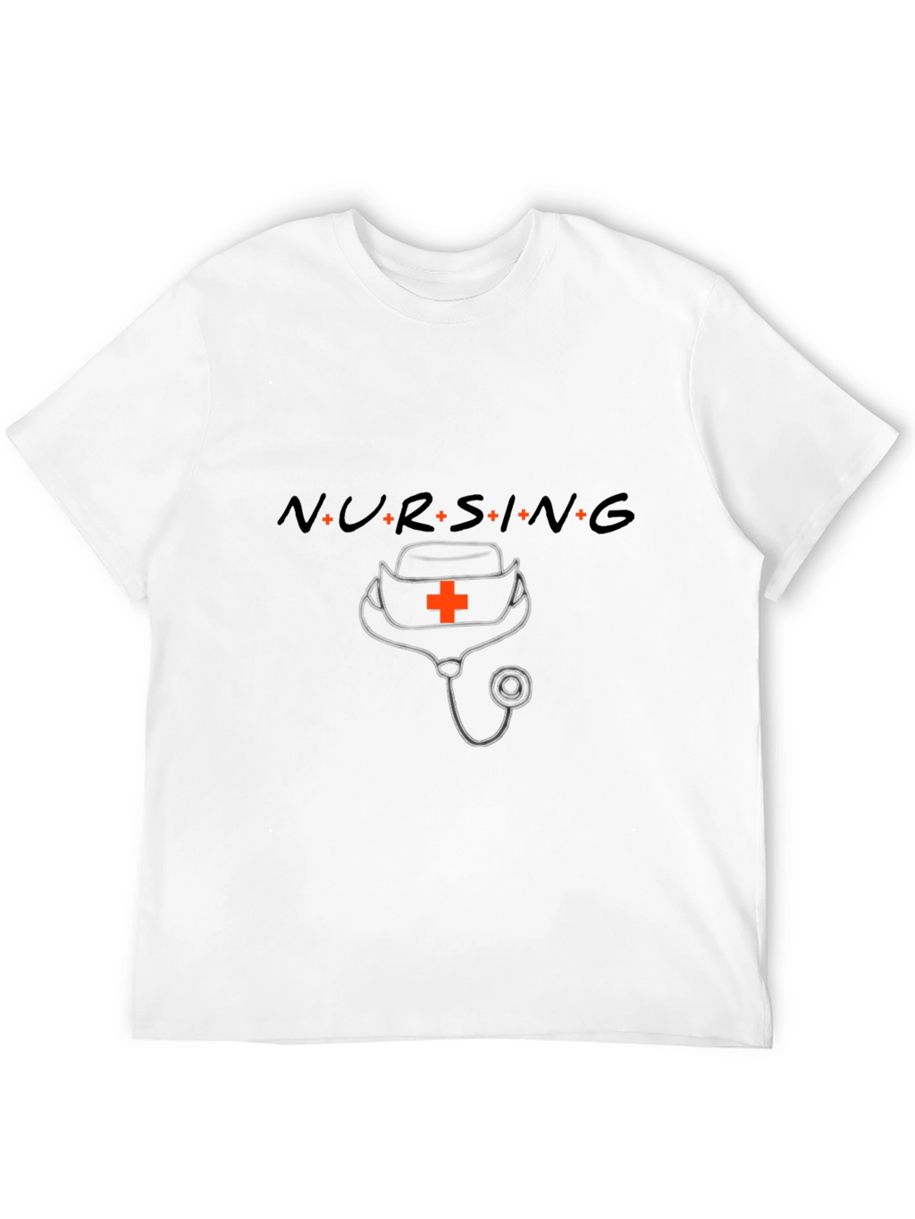 Nursing Friends T-Shirt Nurse Hat Stethoscope Tee