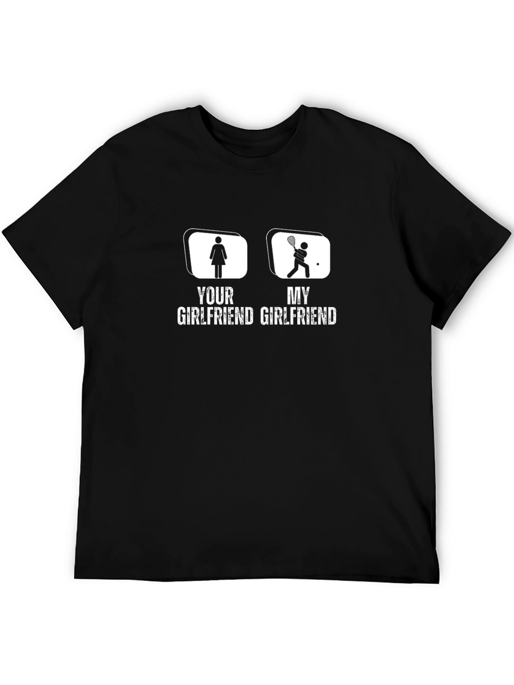 Funny Tennis Girlfriend T-Shirt
