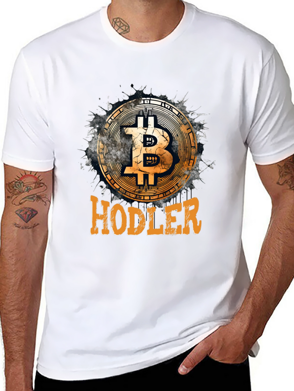 Bitcoin Hodler T-Shirt - Crypto Enthusiast Apparel