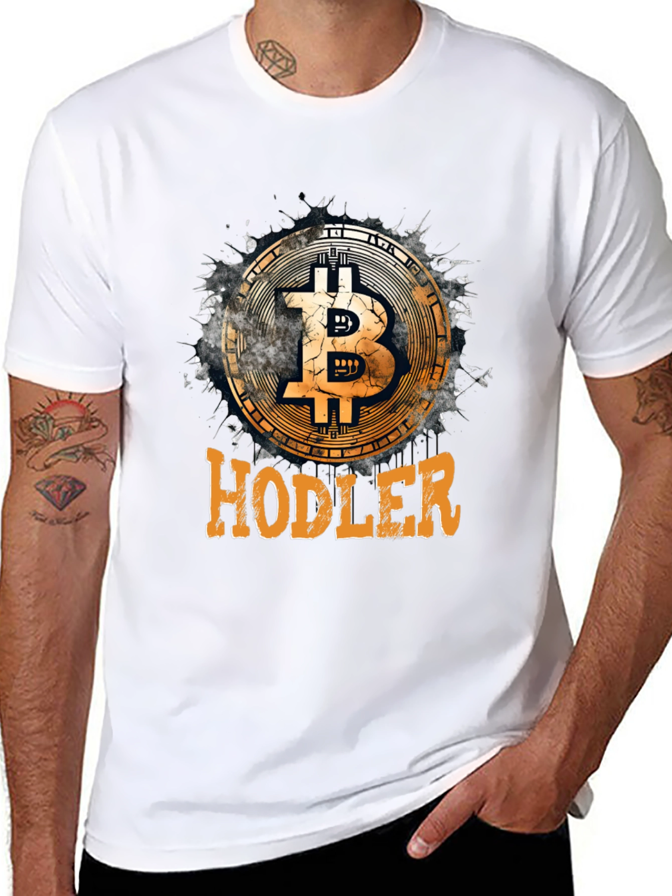 Bitcoin Hodler T-Shirt - Crypto Enthusiast Apparel
