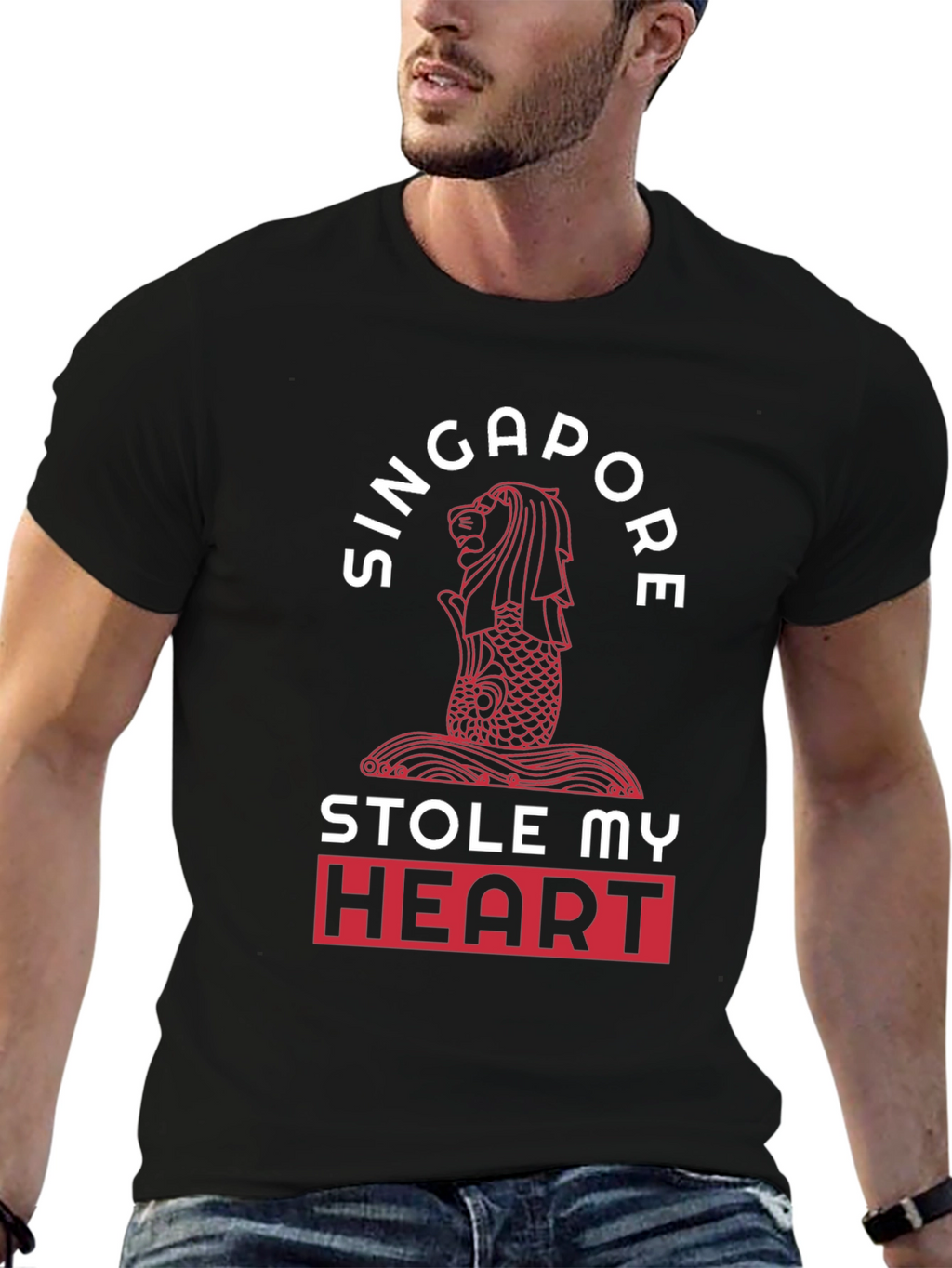 Singapore Stole My Heart Graphic T-Shirt