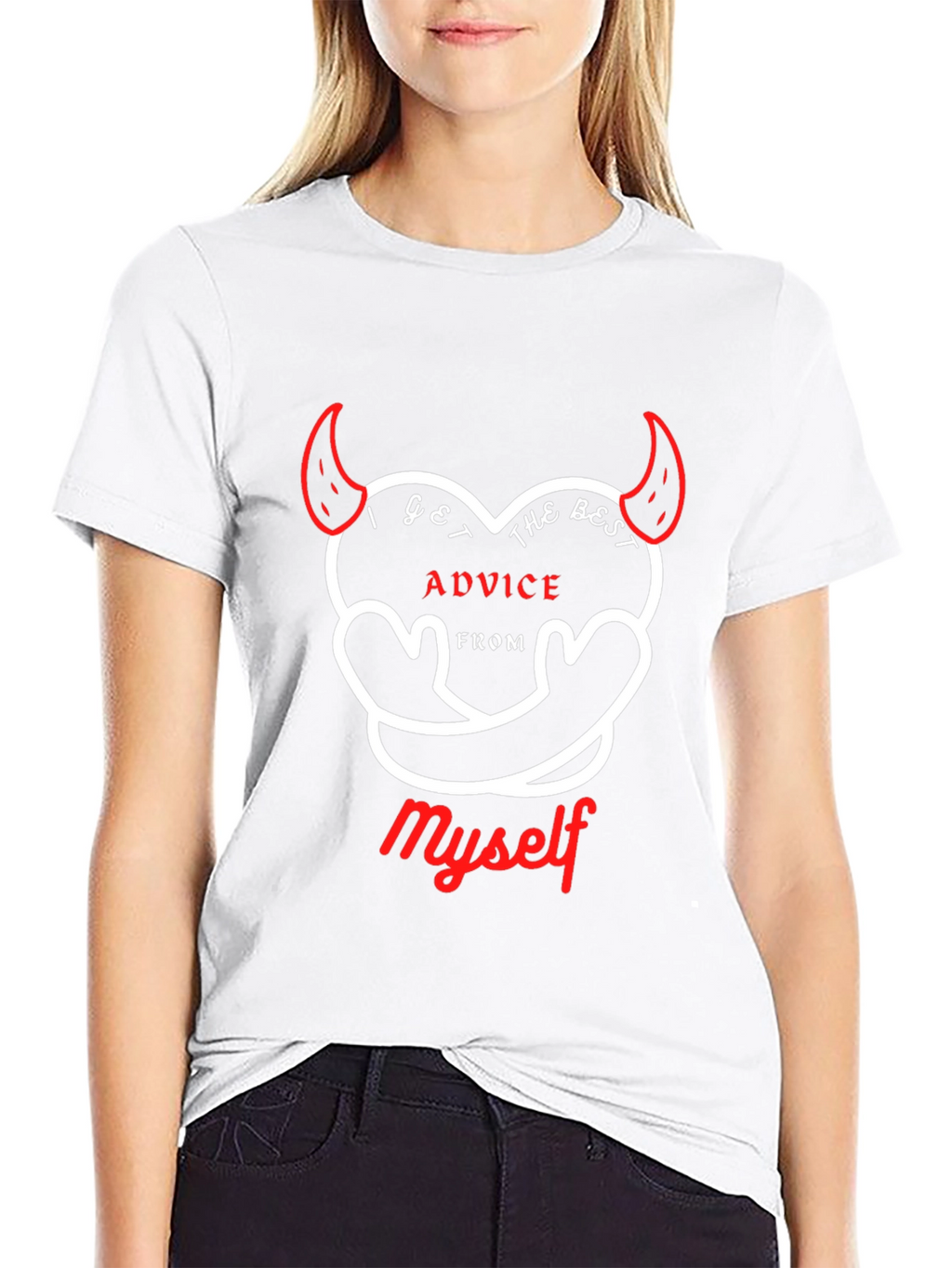 Devilish Advice Graphic T-Shirt