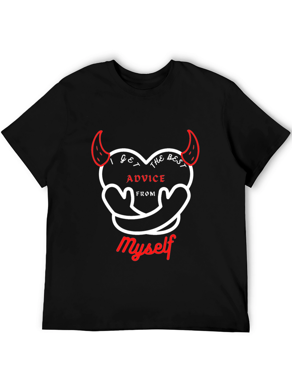 Devilish Advice Graphic T-Shirt