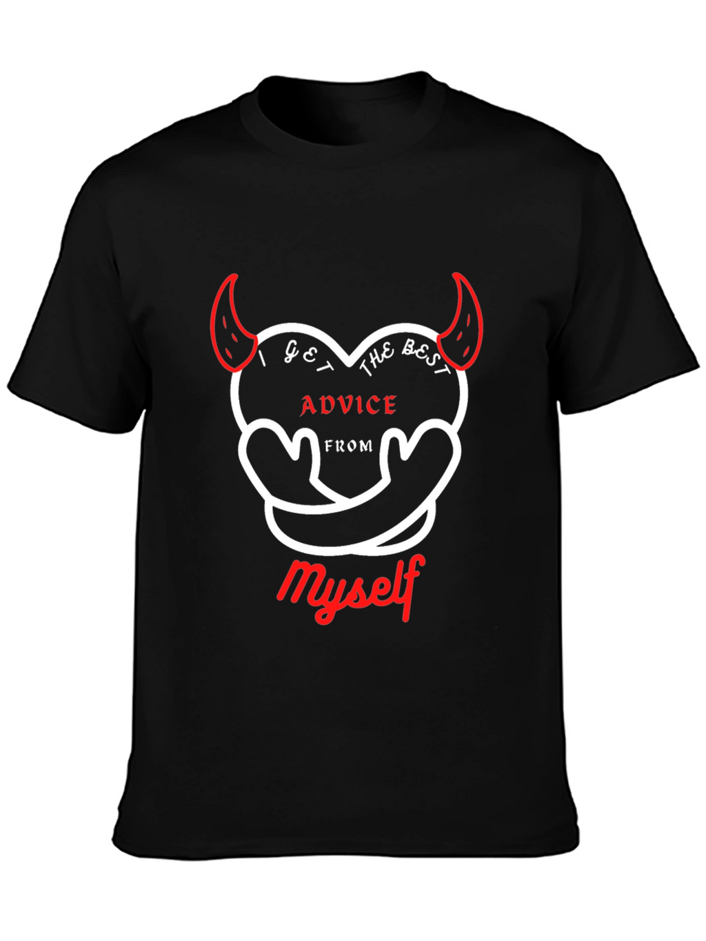 Devilish Advice Graphic T-Shirt