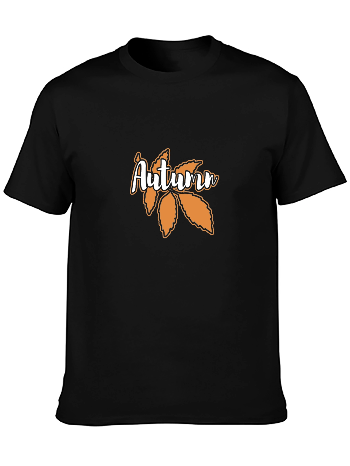 Autumn Leaves Graphic Tee - Stylish Fall Season Shirt