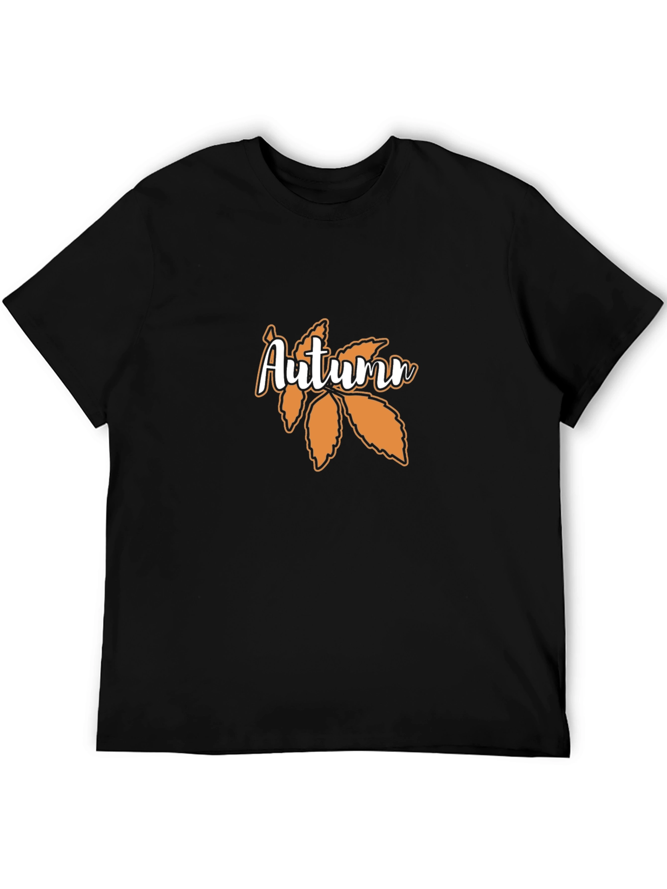 Autumn Leaves Graphic Tee - Stylish Fall Season Shirt
