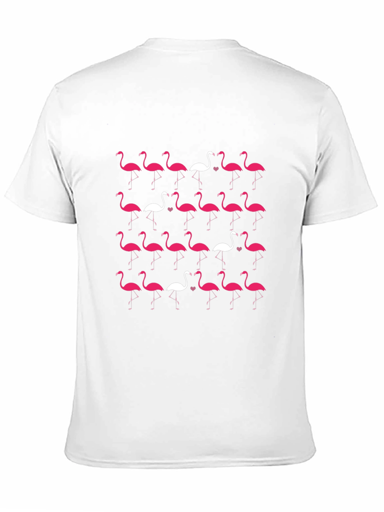 Flamingo Love T-Shirt - Unique Bird Pattern