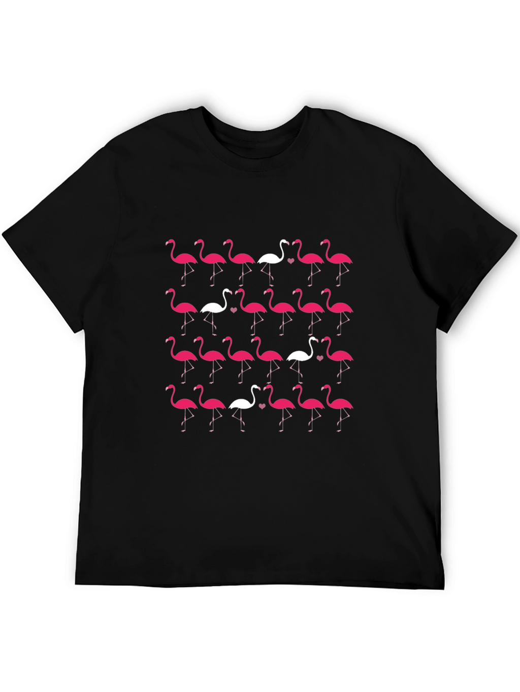 Flamingo Love T-Shirt - Unique Bird Pattern
