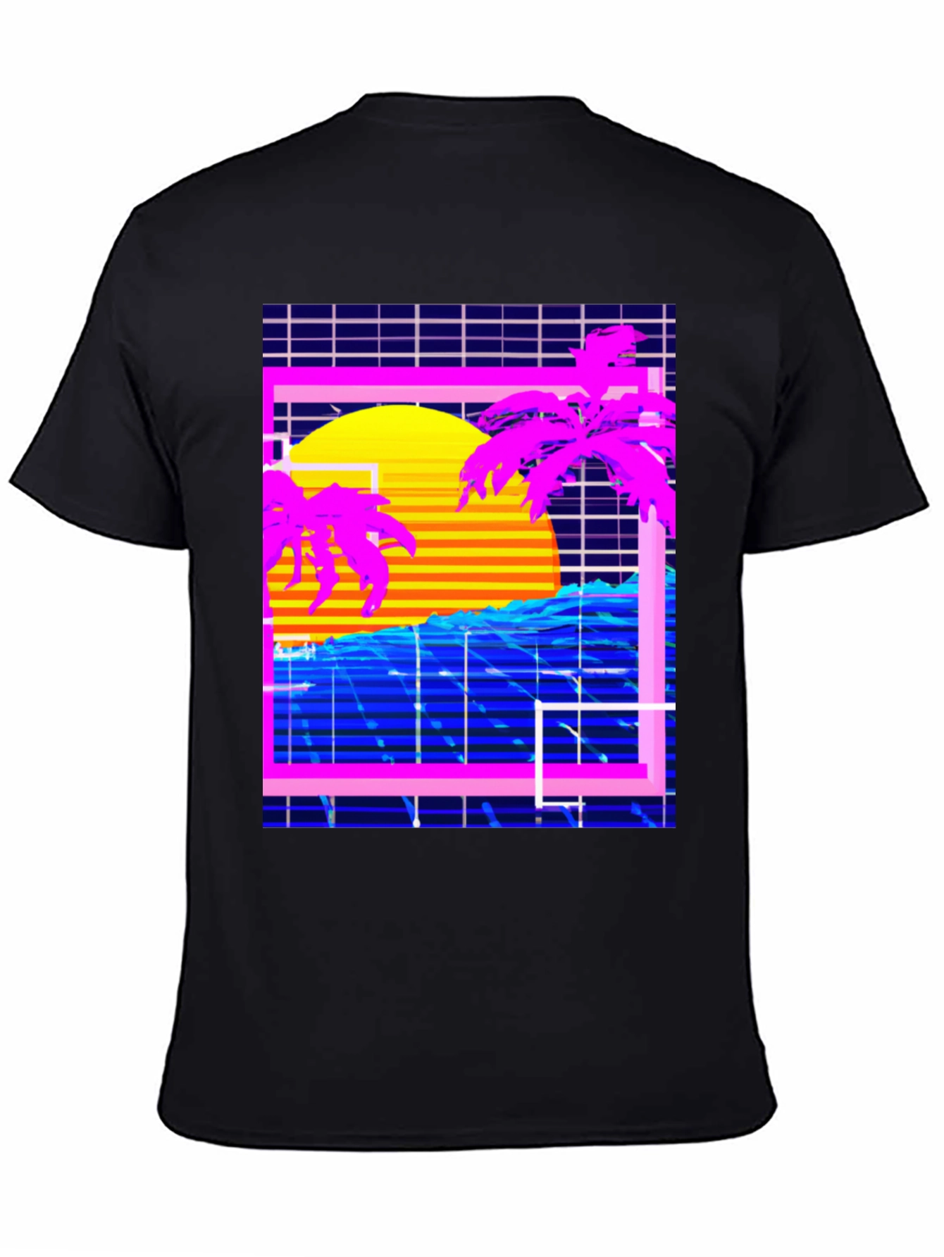 Vaporwave Sunset T-Shirt