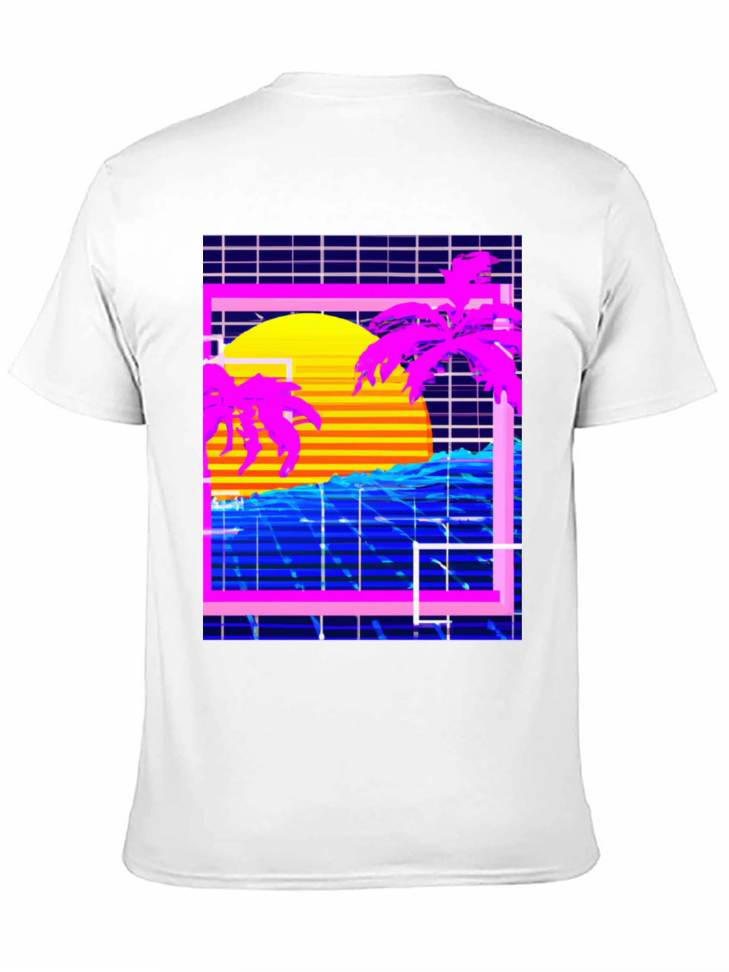 Vaporwave Sunset T-Shirt
