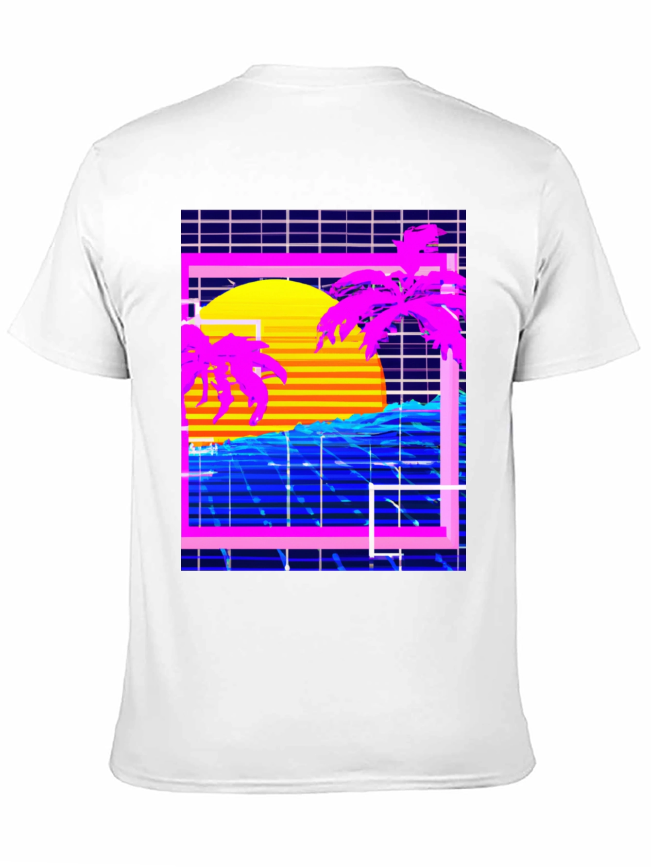 Vaporwave Sunset T-Shirt