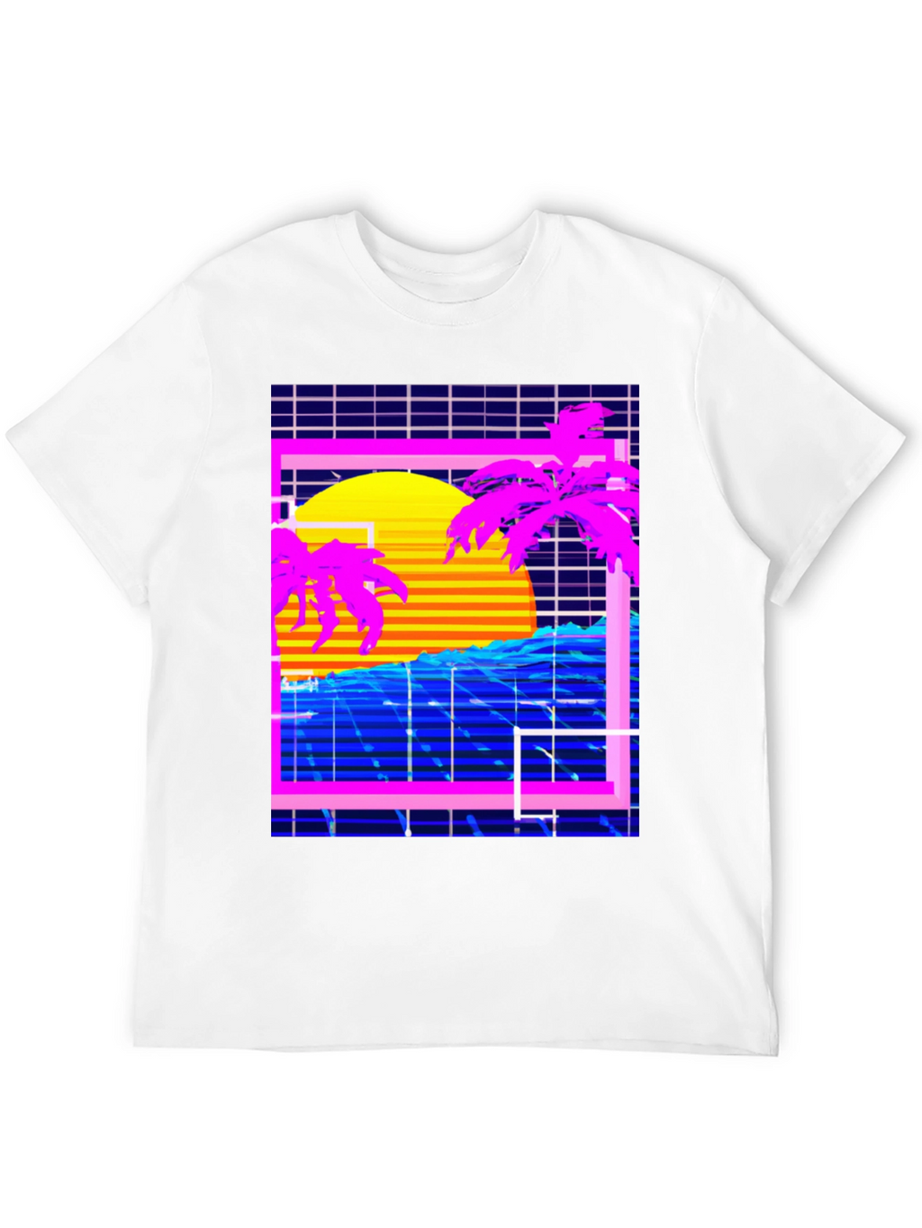Vaporwave Sunset T-Shirt