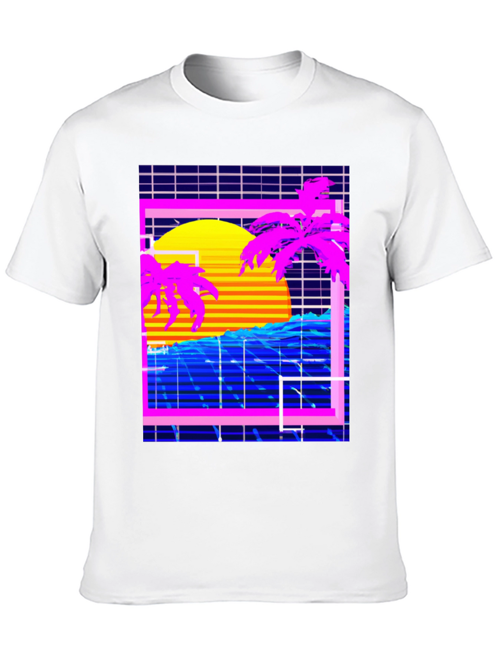 Vaporwave Sunset T-Shirt