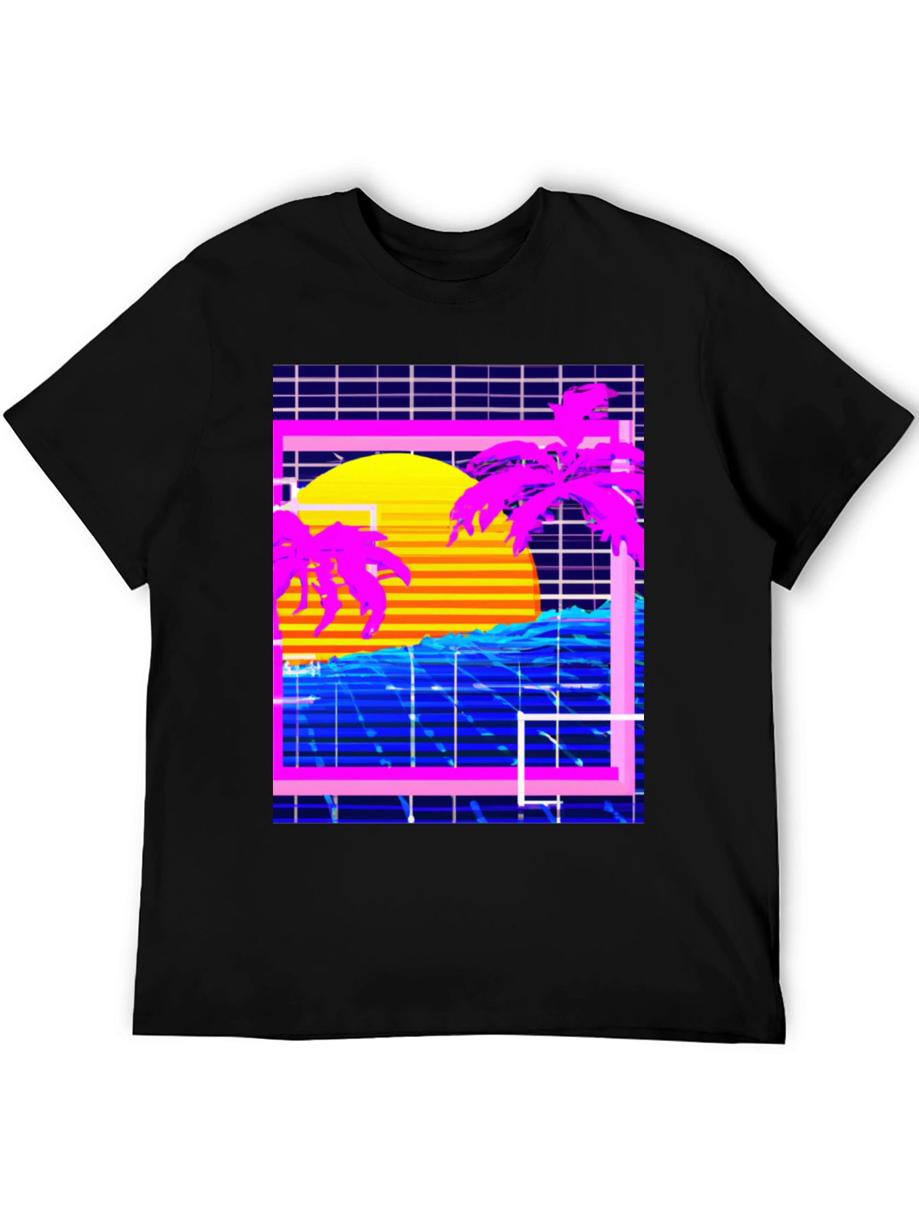 Vaporwave Sunset T-Shirt