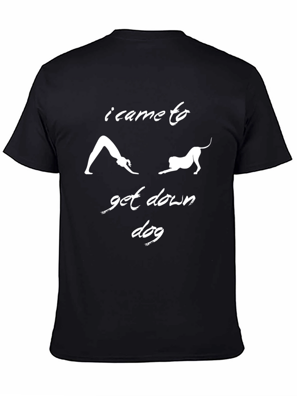 Yoga Dog T-Shirt Funny Downward Dog Tee