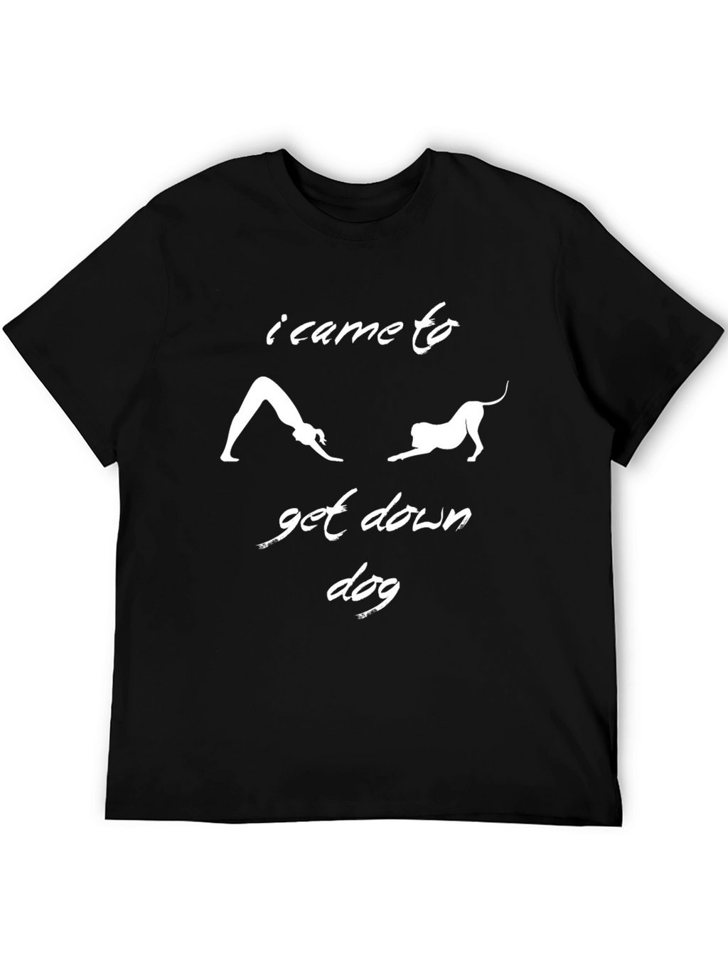 Yoga Dog T-Shirt Funny Downward Dog Tee